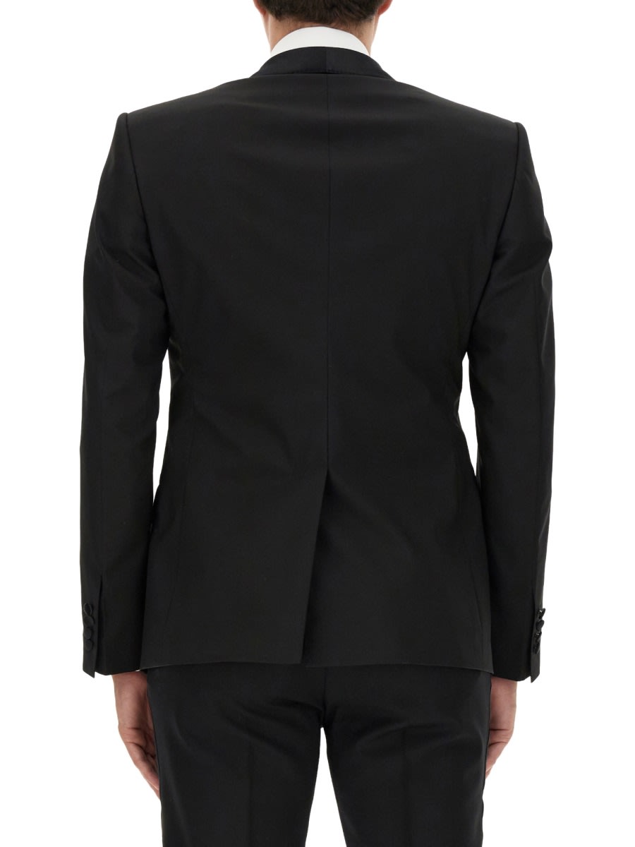 Shop Dolce & Gabbana Tailored Jacket In Black