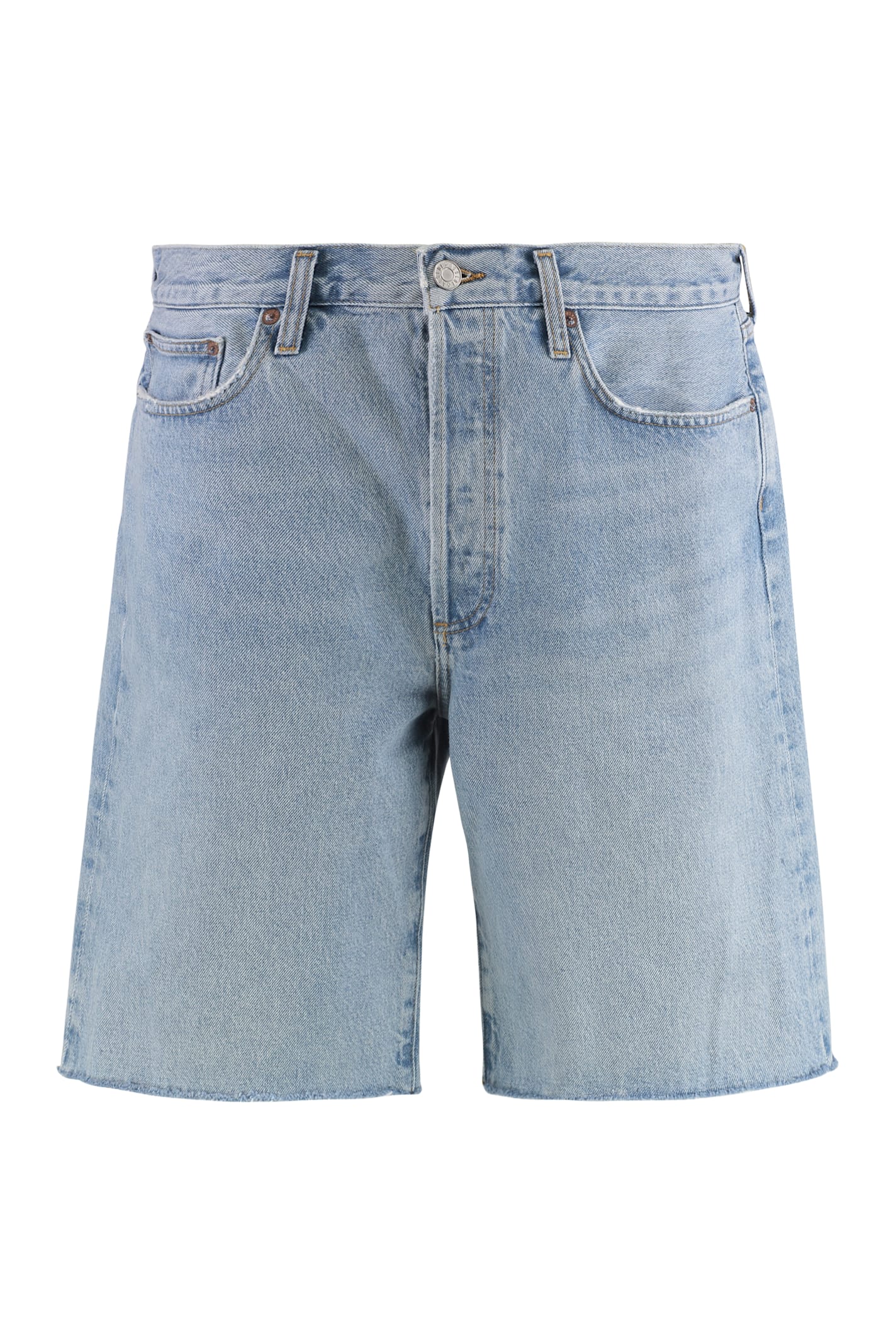 Agolde Anson Denim Bermuda Shorts