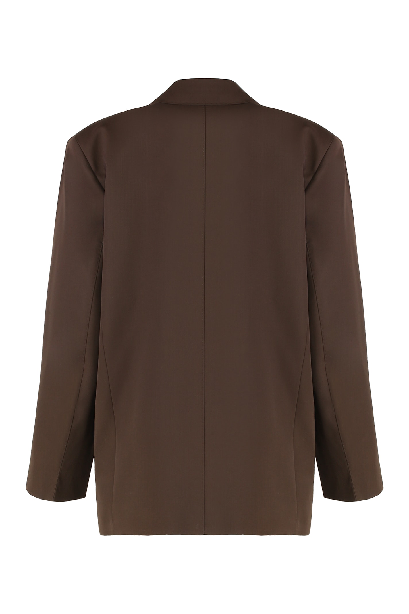 Weekend Max Mara Blazer In Levantine Wool In Brown