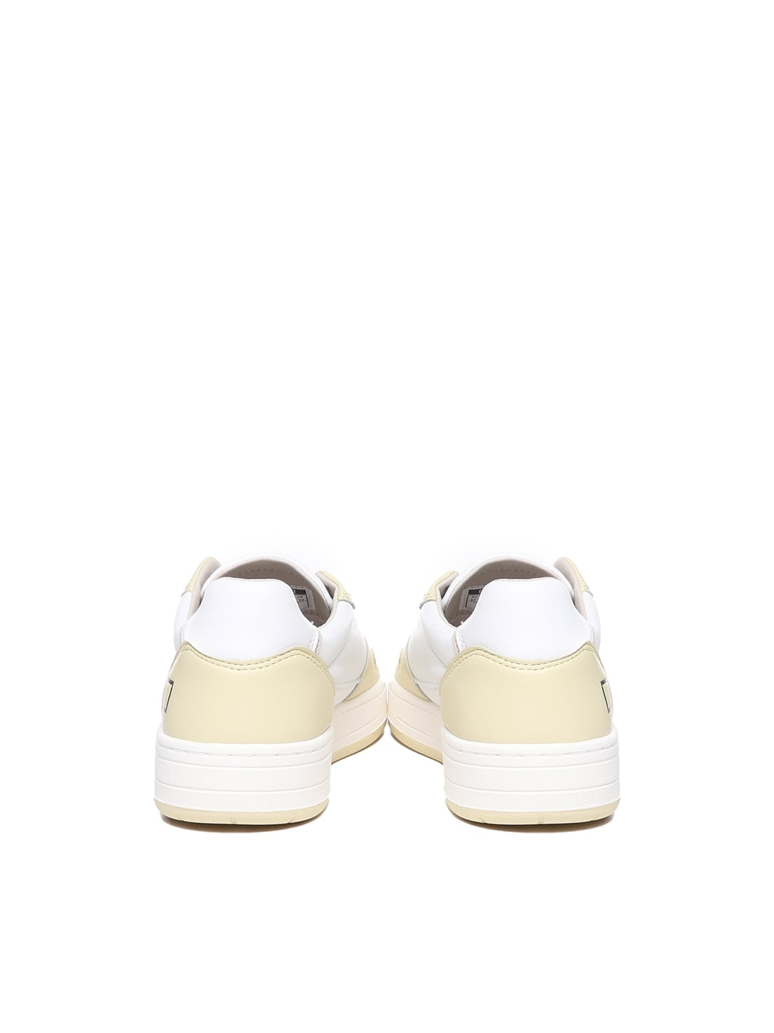 Shop Date Court 2.0 Soft Sneakers In White-yellow
