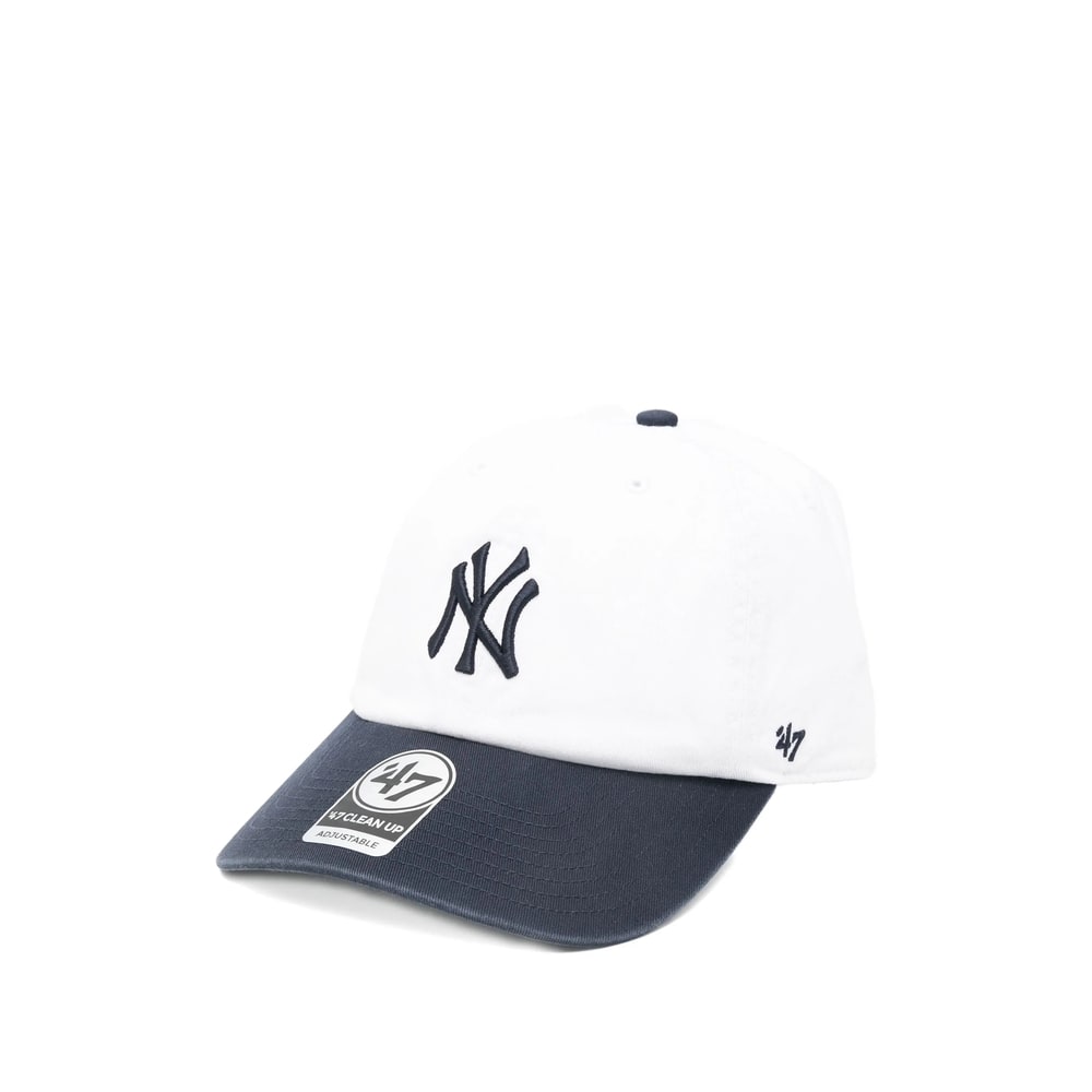 Sporty &amp; Rich Yankees Serif Hat In Blue