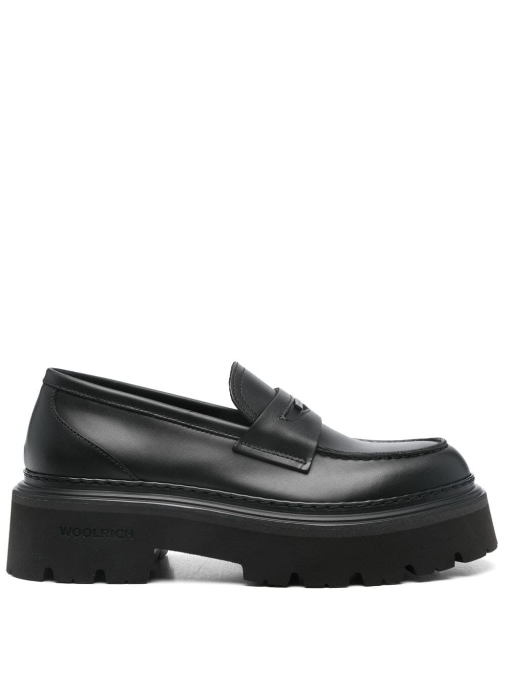 Woolrich Loafer Logger Calf In Black