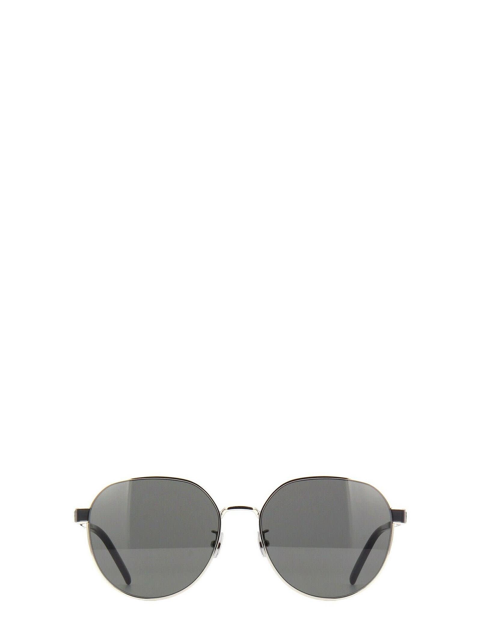 Saint Laurent Eyewear Saint Laurent Sl M66 Silver Sunglasses