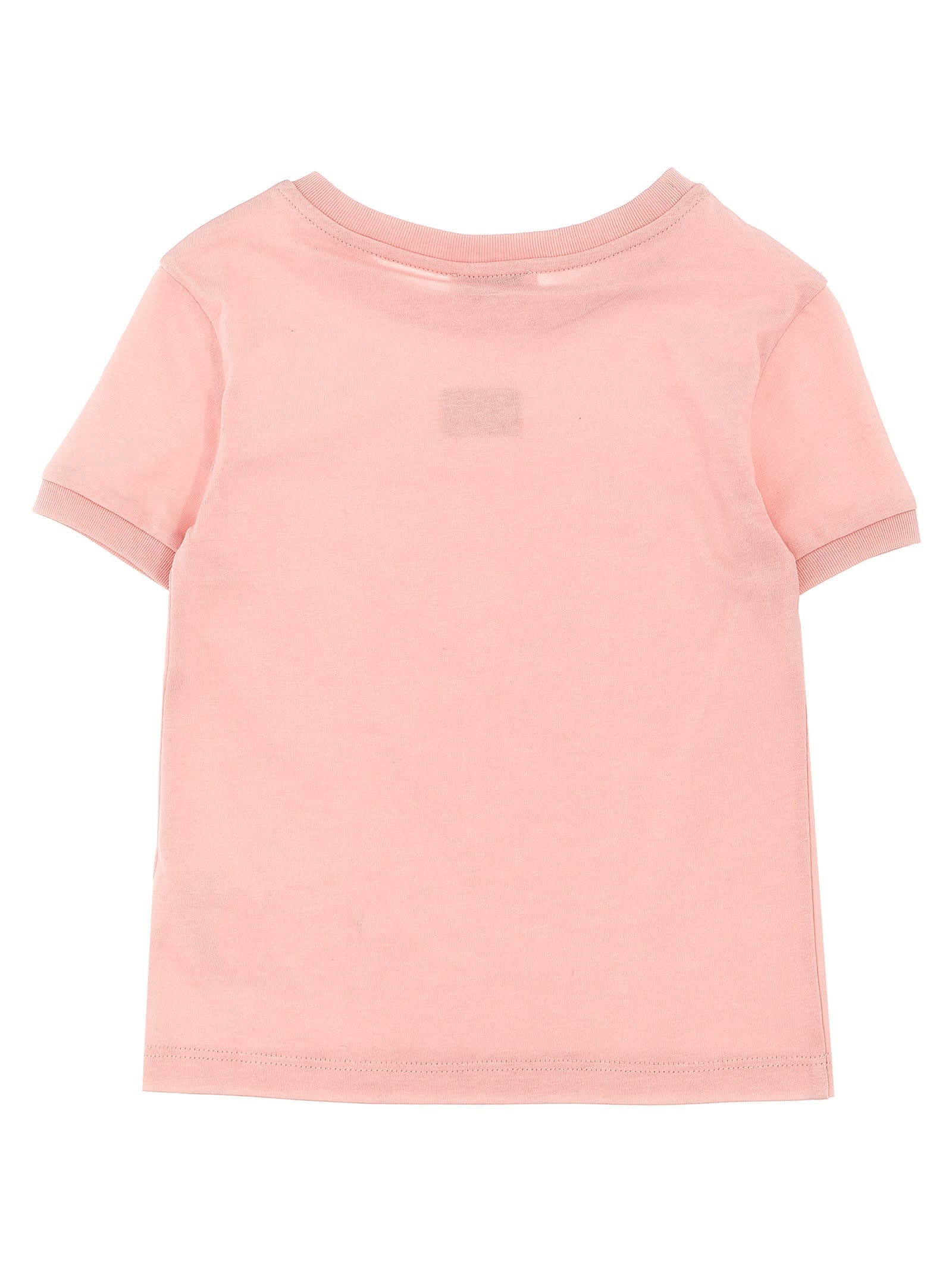 Shop Dolce & Gabbana Logo T-shirt In Pink