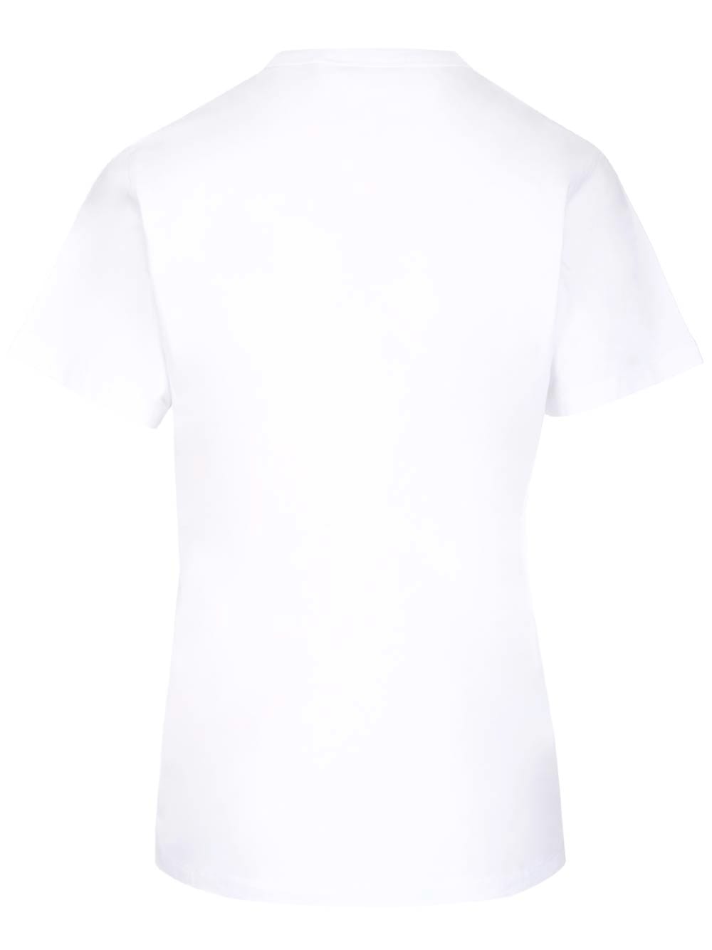 Shop Maison Kitsuné T-shirt Maison Kitsun? In M186 White/black