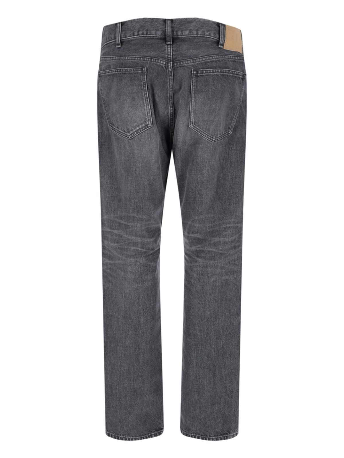 Celine Straight Leg Trousers Faded Effect In Multi