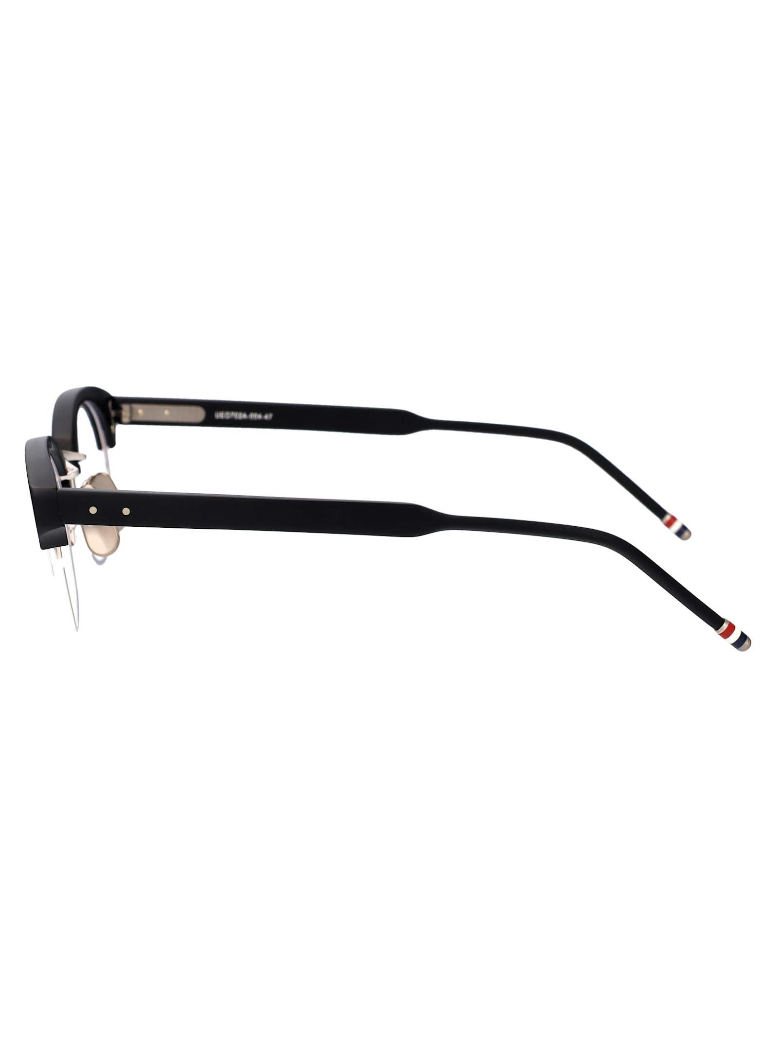 Thom Browne Ueo702a-g0003 Glasses In Matte Black