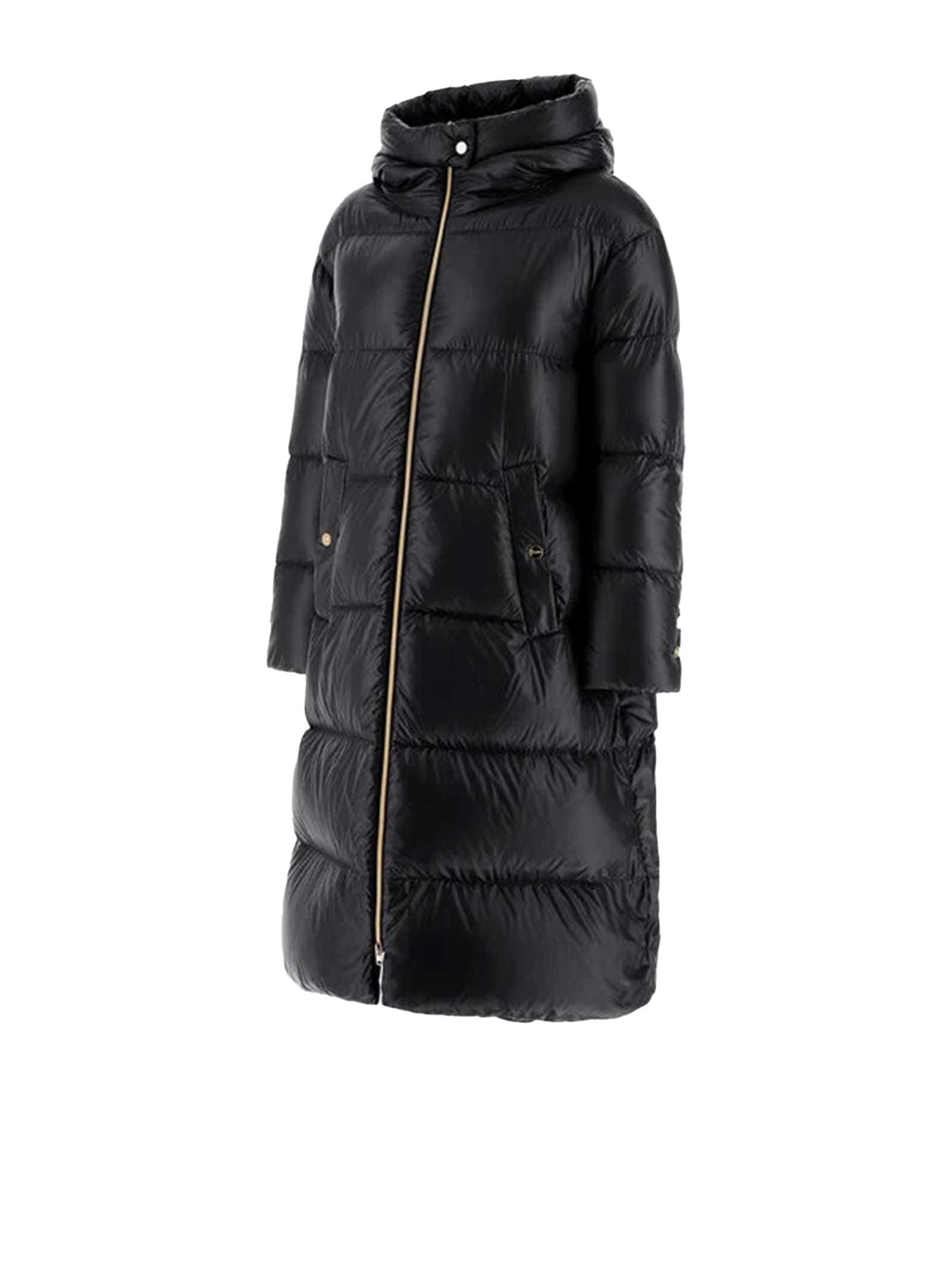 Herno Coats Black In Black