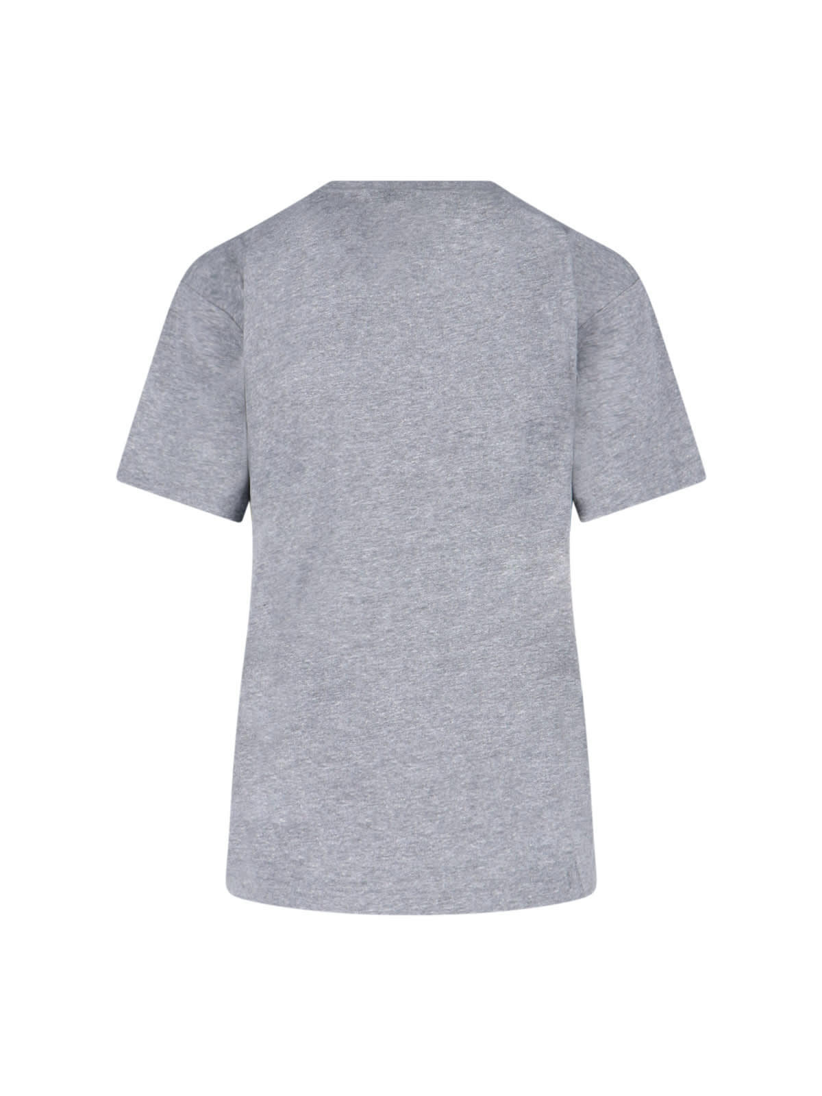Polo Ralph Lauren Logo Graphic T-shirt In Gray