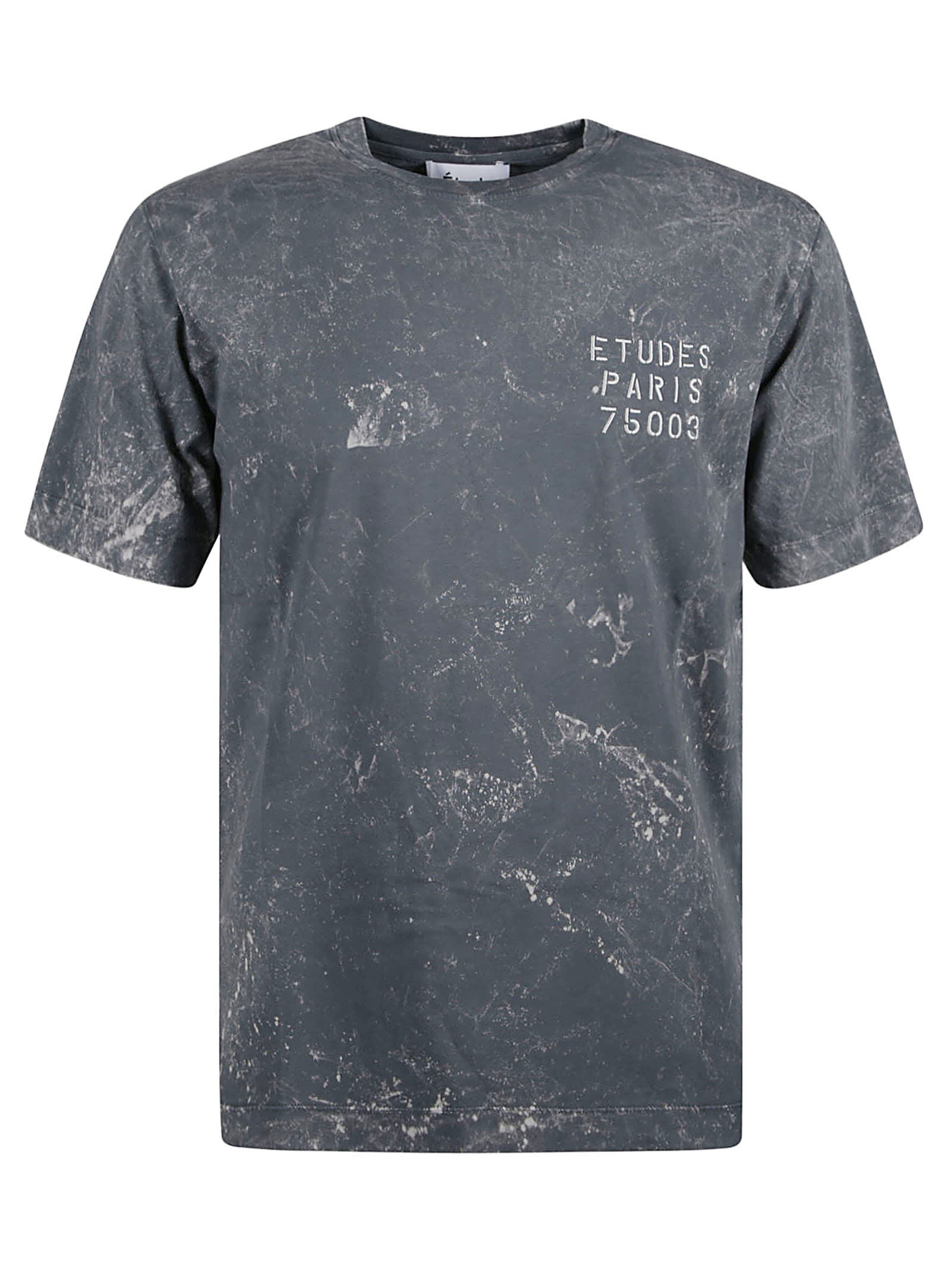 Shop Etudes Studio Wonder Small Stencil T-shirt In Anthracite