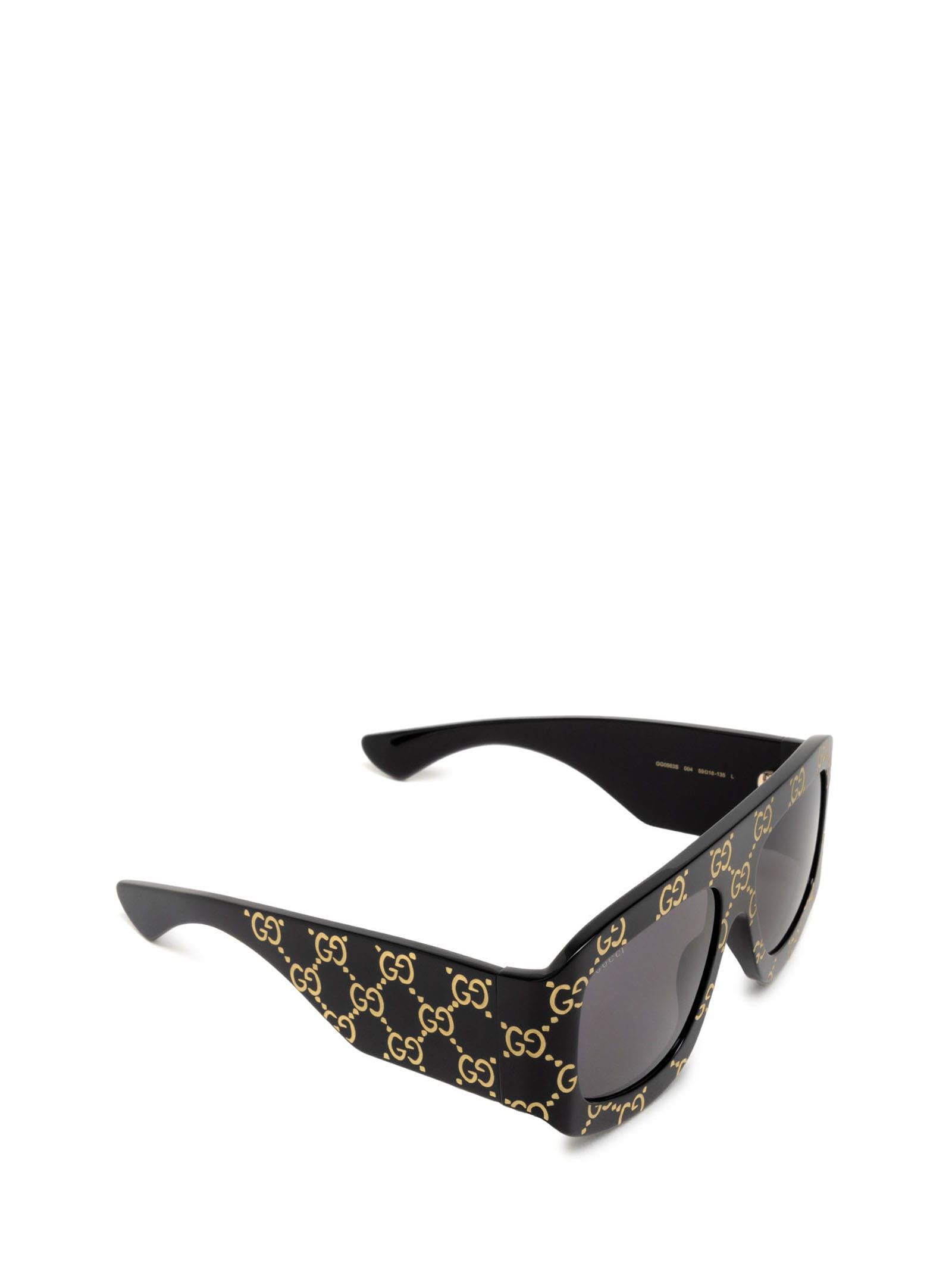 Shop Gucci Gg0983s Black Sunglasses