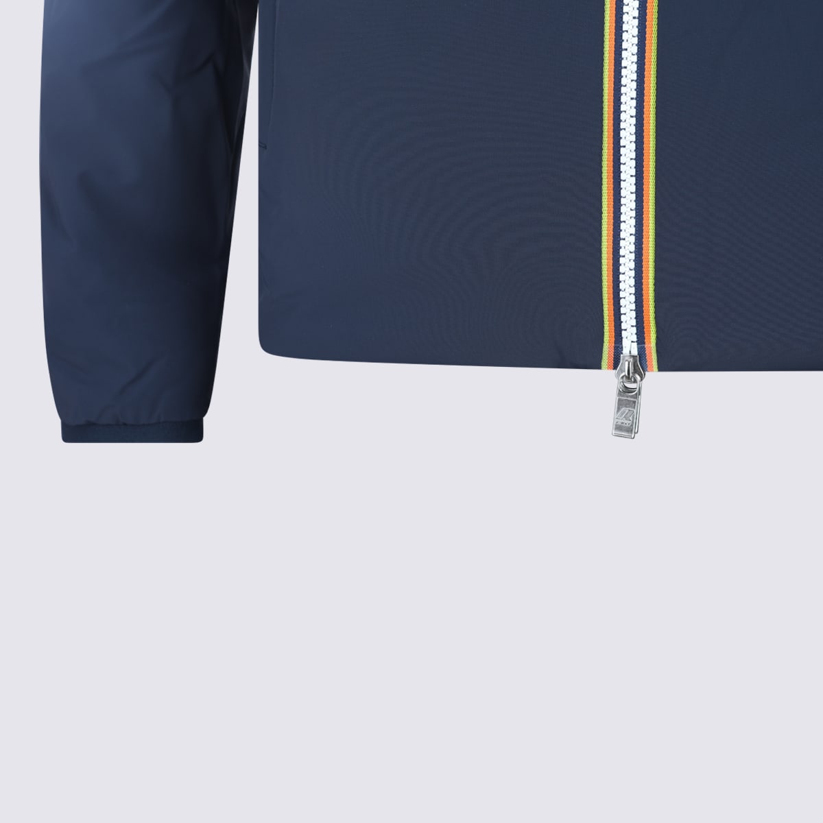 K-way Blue Jack St Warm Double Casual Jacket In Blue