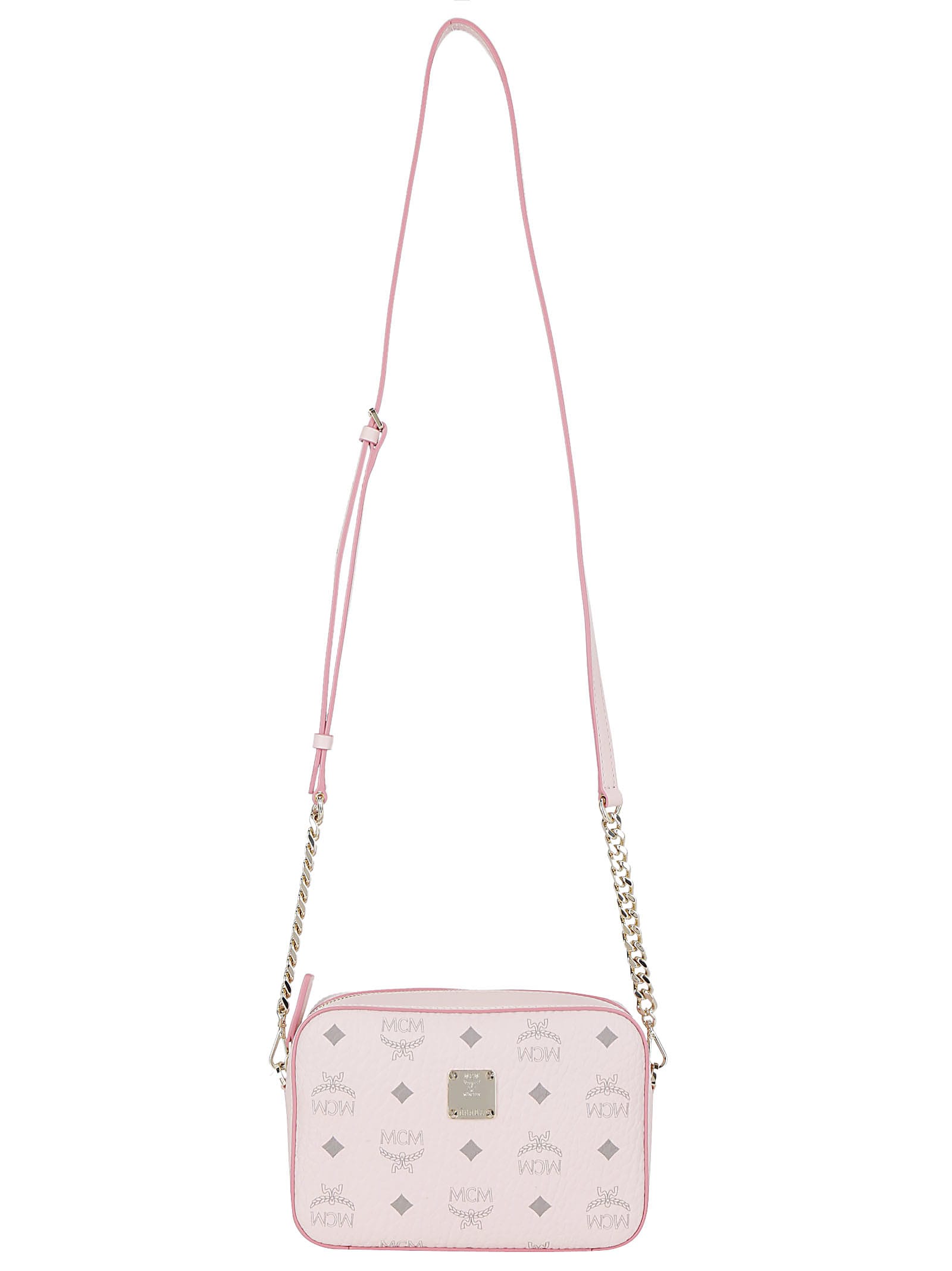 Mcm Mini Shoulder Bag In New Soft Pink | ModeSens