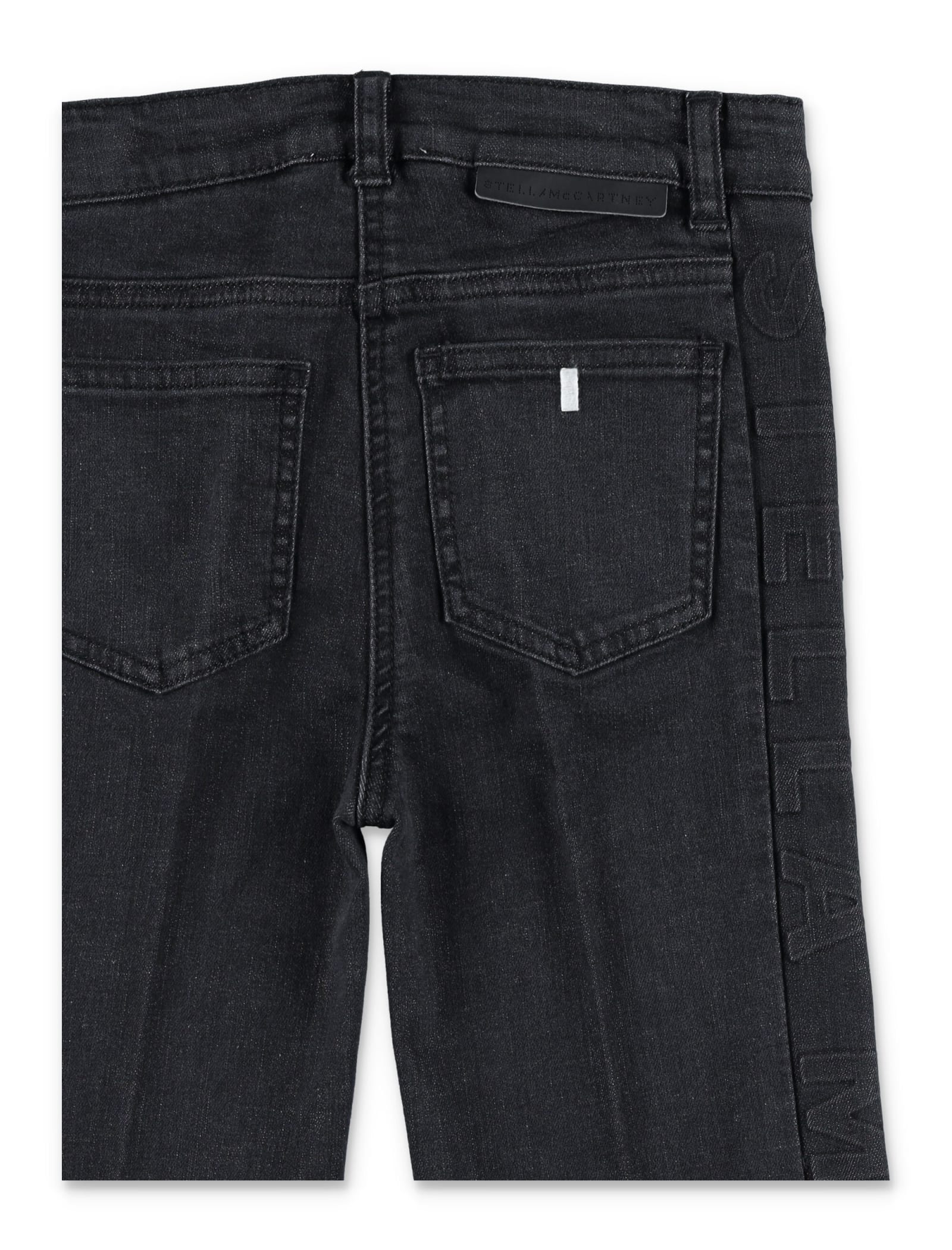 Stella Mccartney Flared Jeans In Black