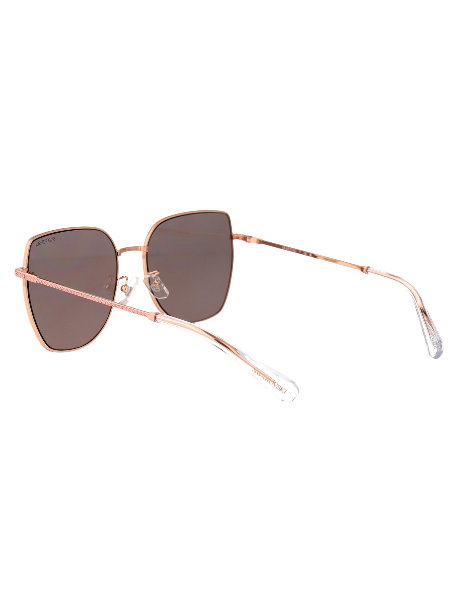 Swarovski 0sk7021d Sunglasses In 40147n Rose Gold