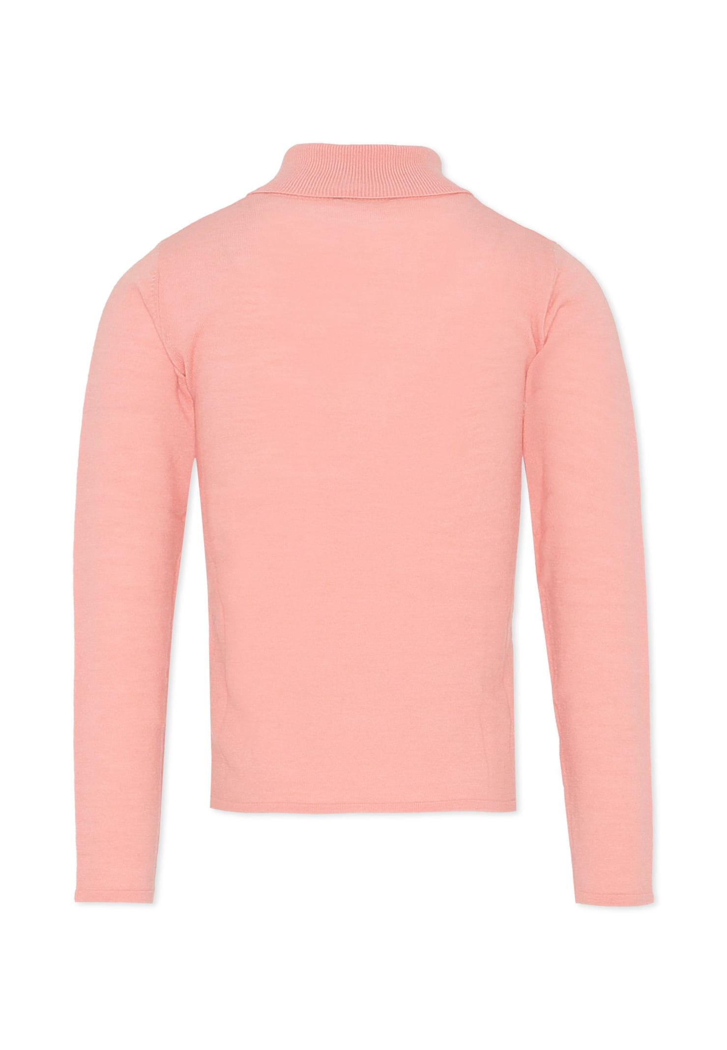 Pinko Roll-neck Sweater In Pink
