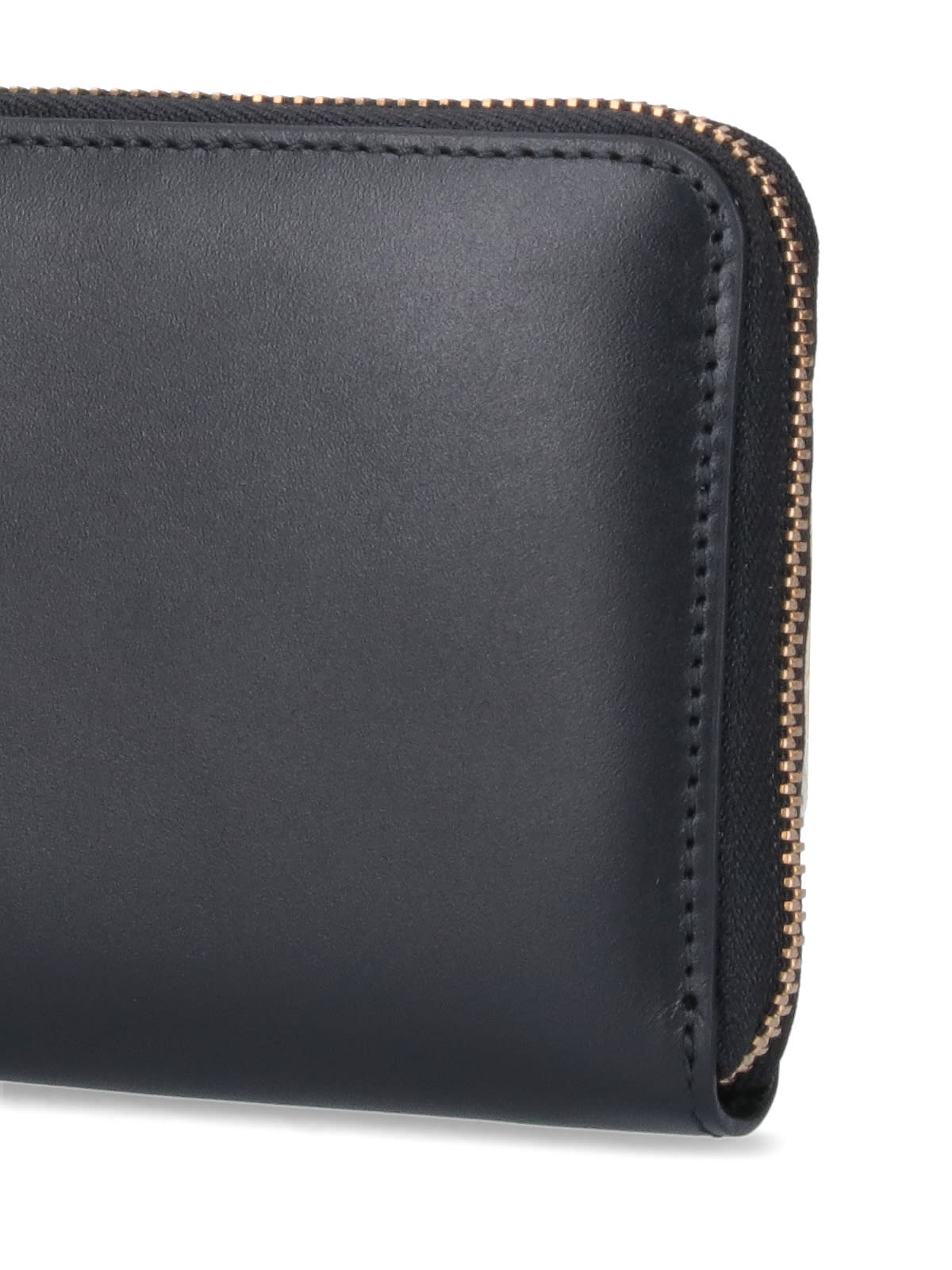 Shop Comme Des Garçons Classic Zip Wallet In Black