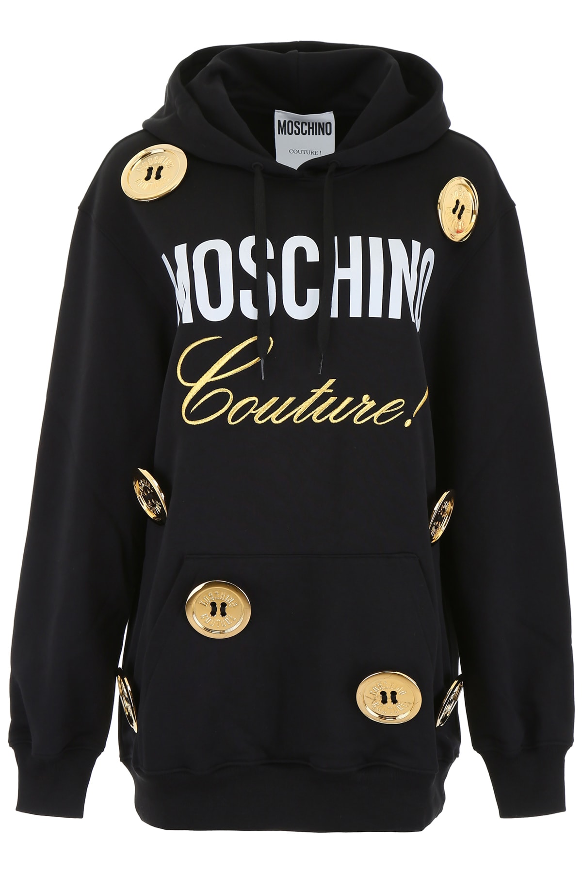 Moschino Moschino Couture Logo Hoodie - BLACK (Black) - 10922861 | italist