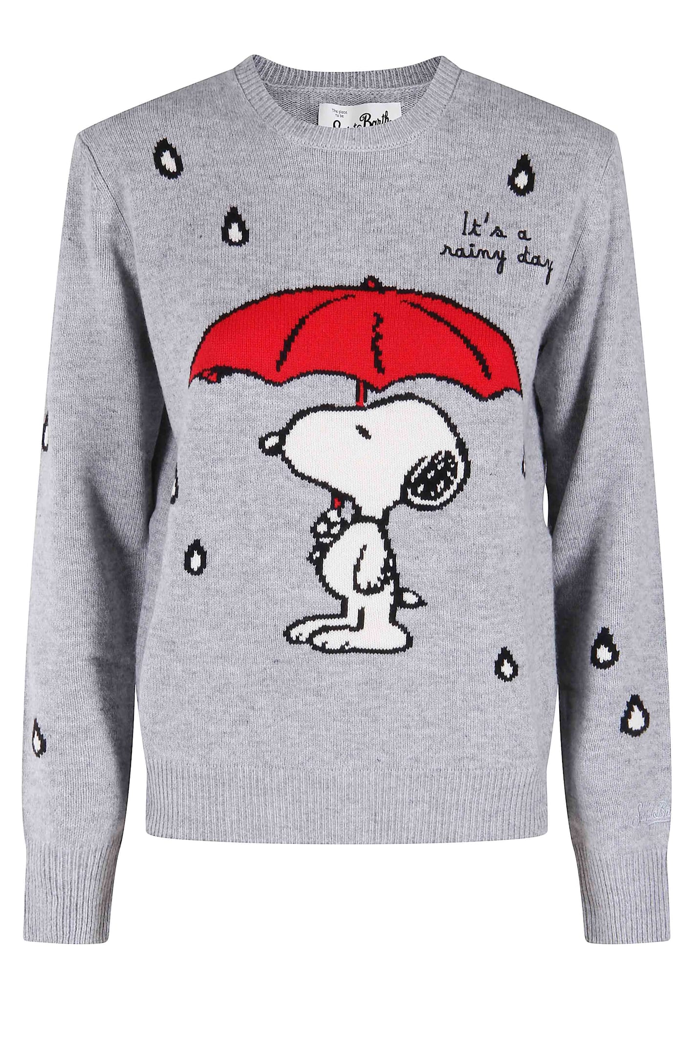 Mc2 Saint Barth New Crewneck Sweater In Gray