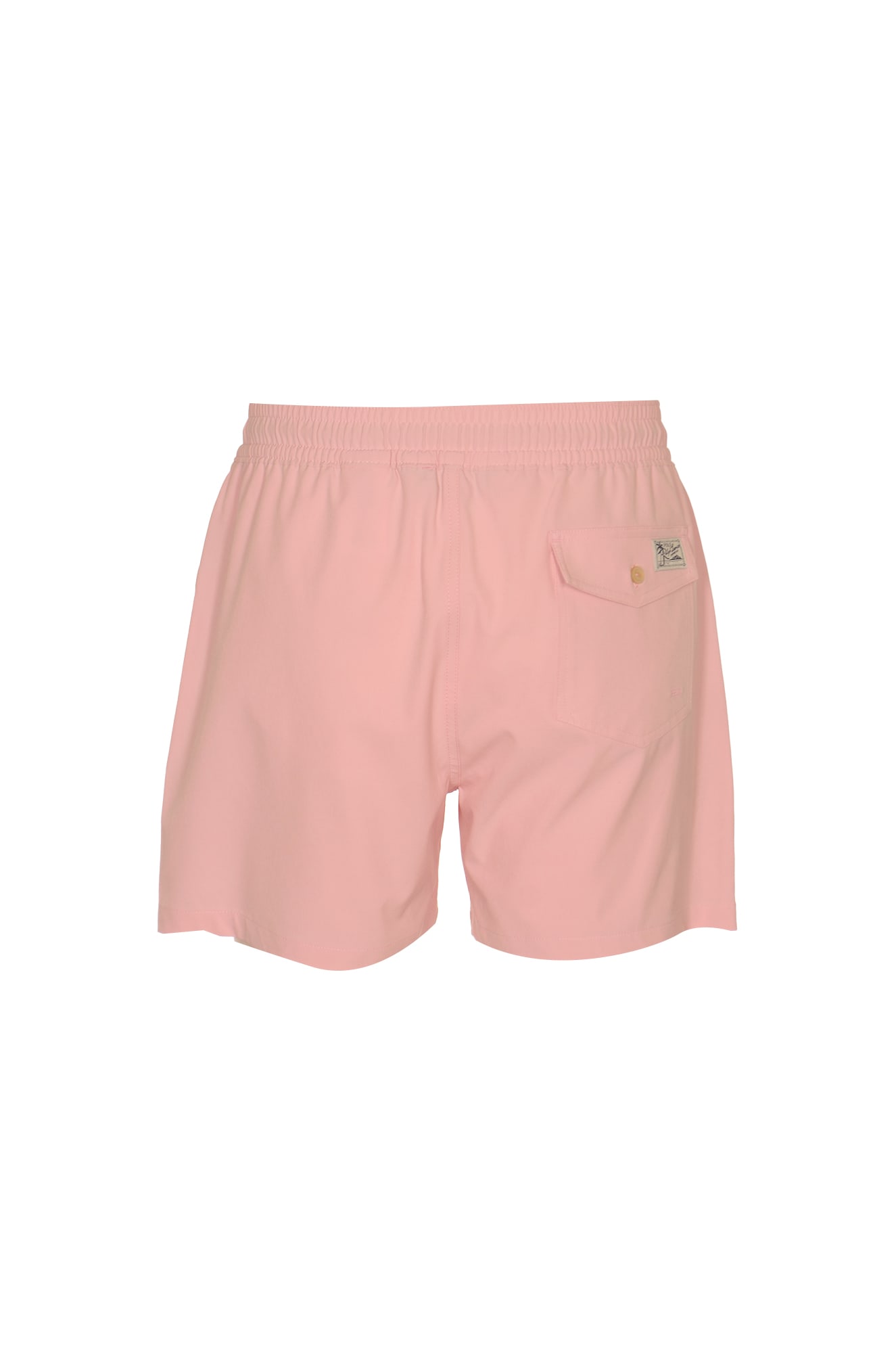 Shop Polo Ralph Lauren Traveler Shorts In Pink