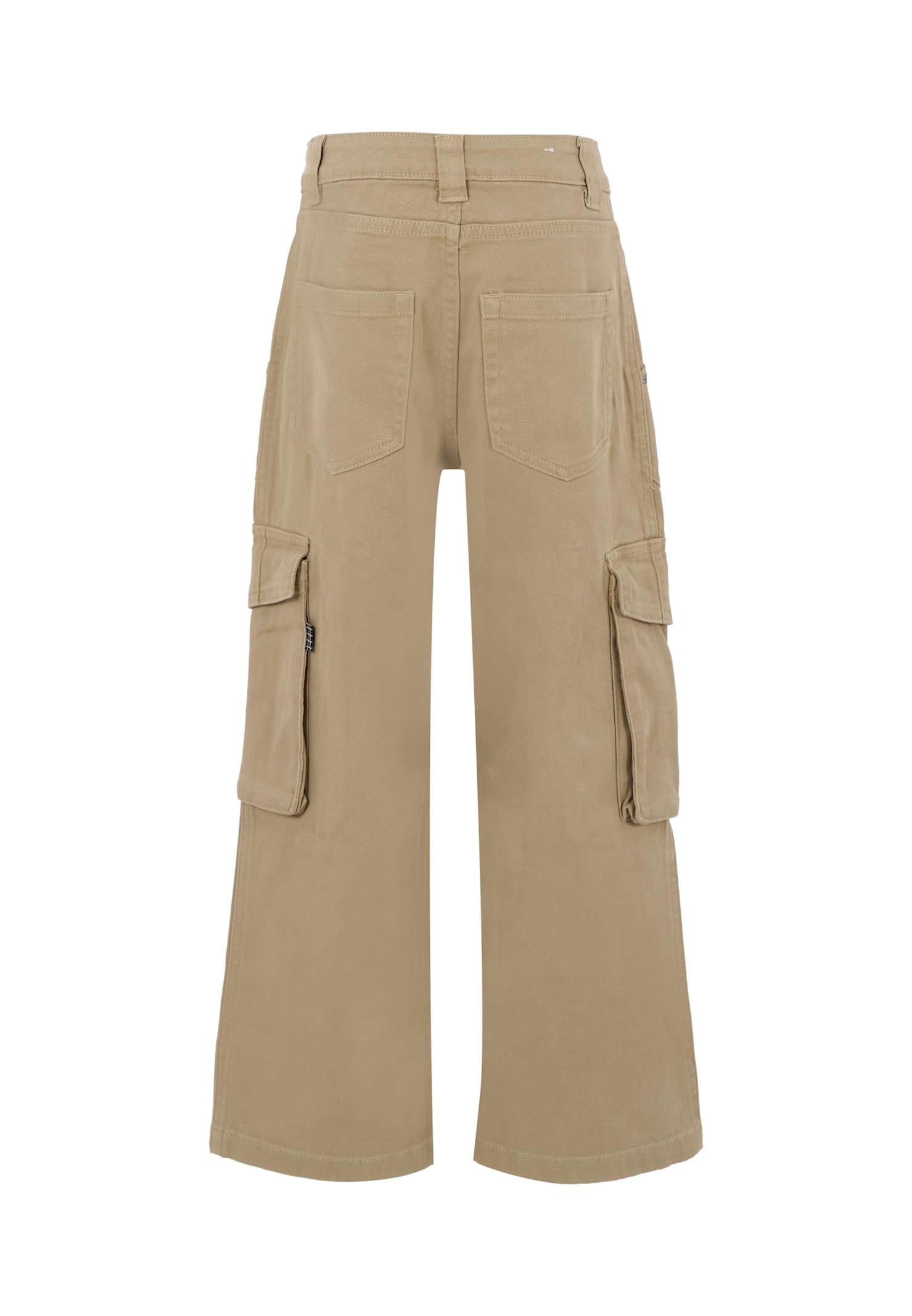 Molo Beige Five-pocket Trousers In Brown