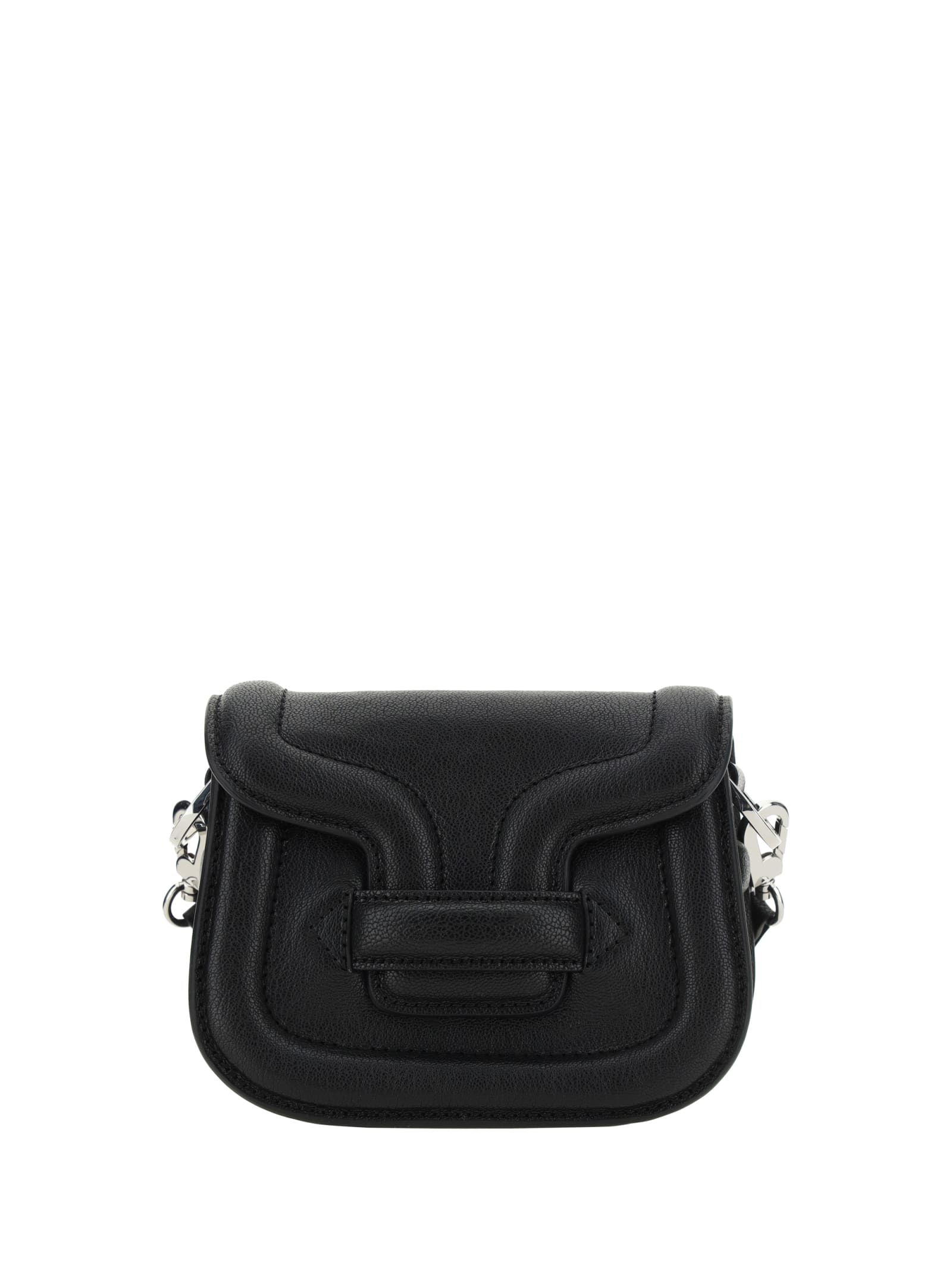 Shop Pierre Hardy Alphaville Handbag In Black/silver