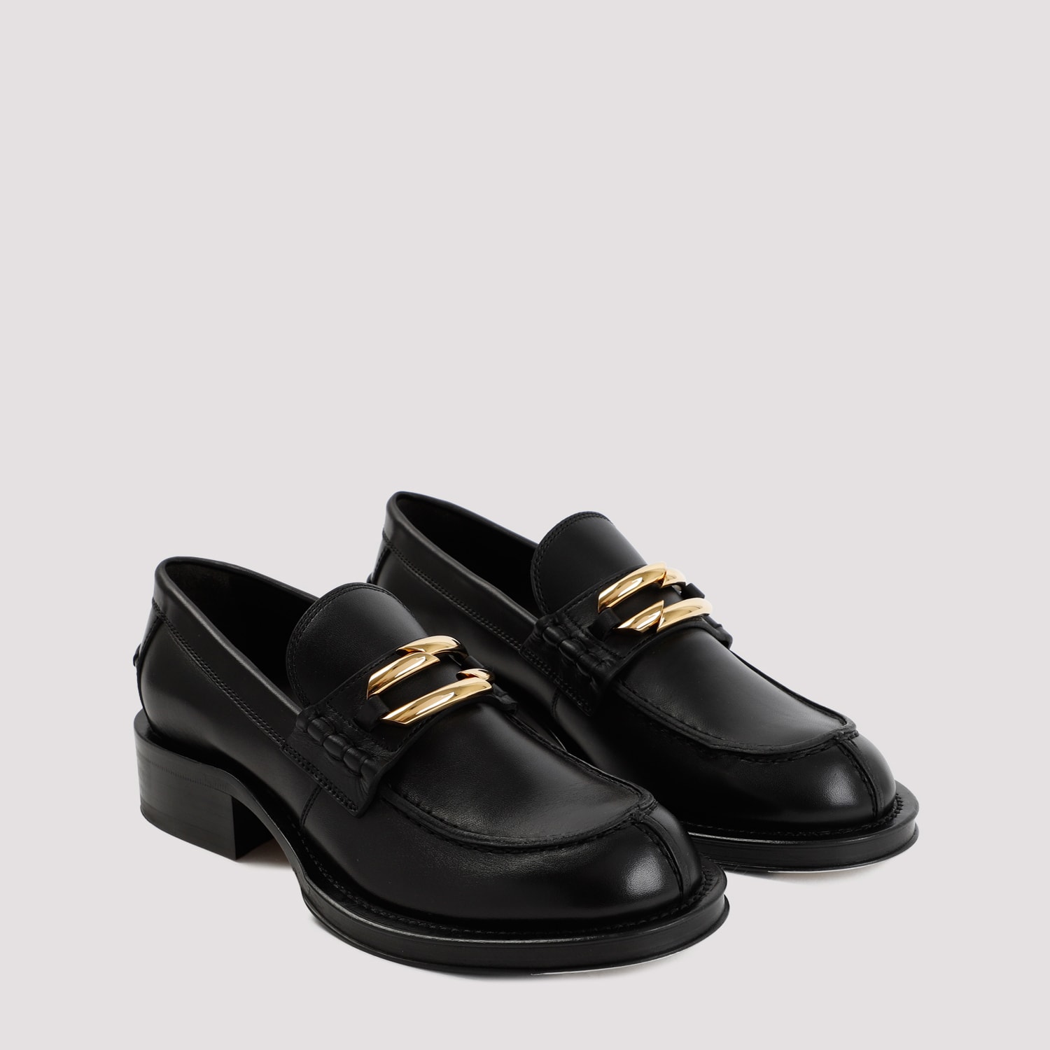 Shop Lanvin Medley Loafers In Black