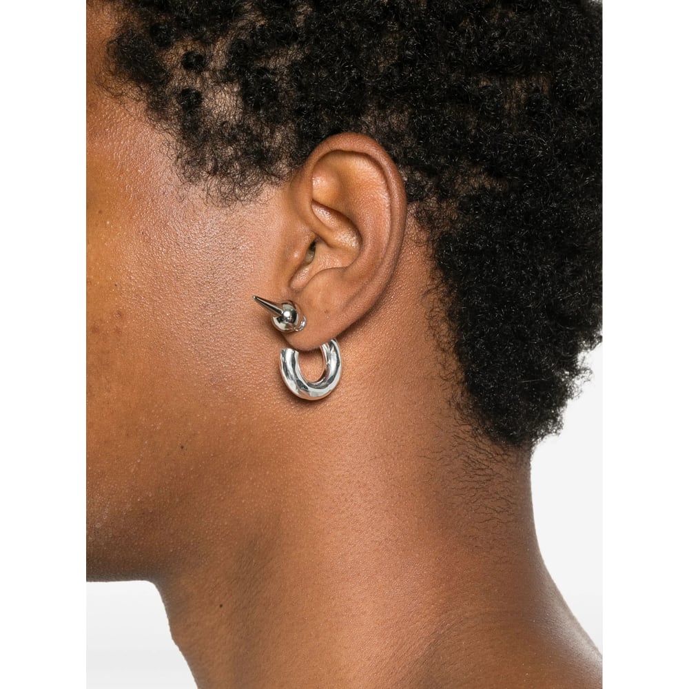 Innerraum Silver Earrings Men In Silver