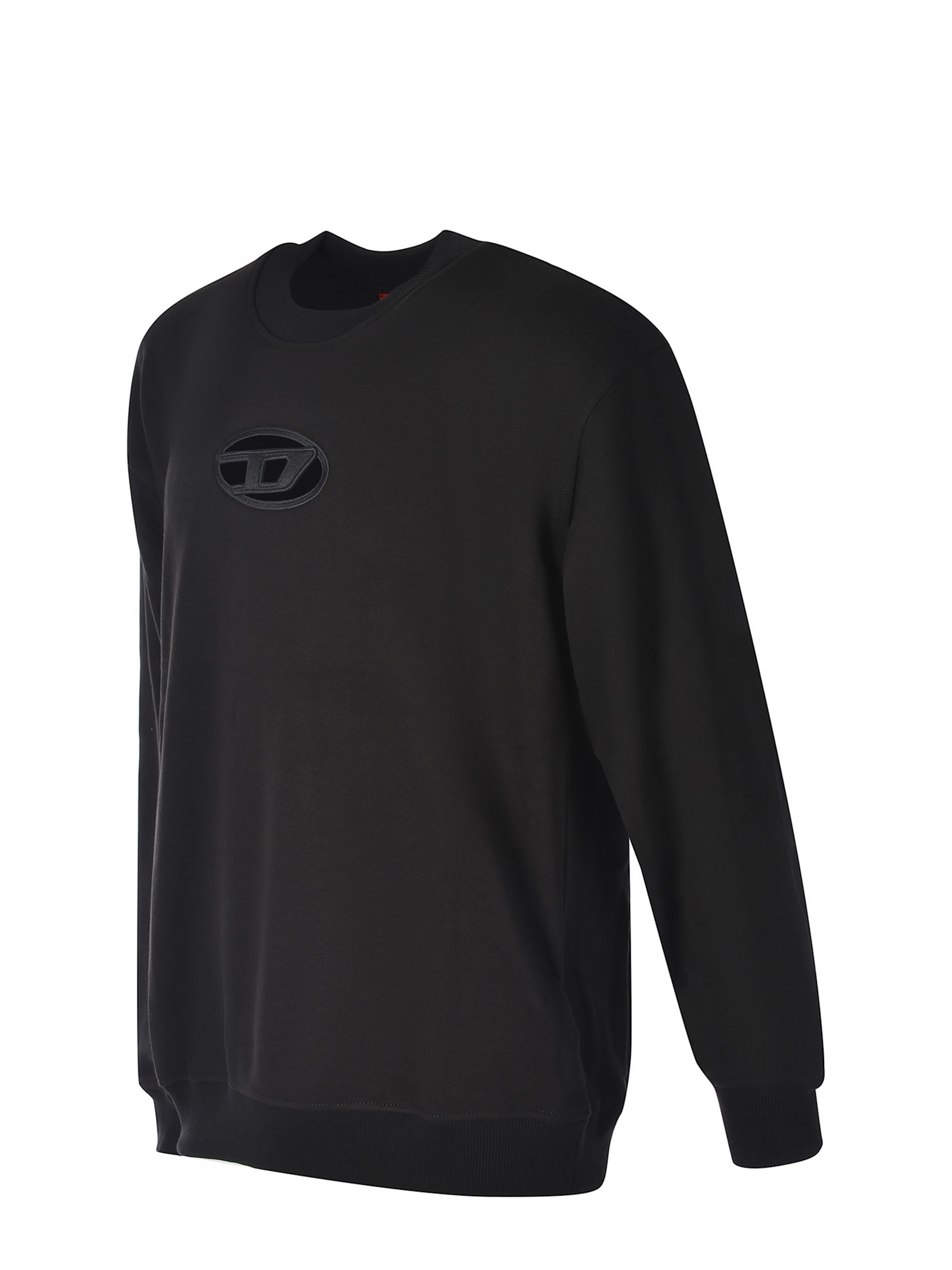 Shop Diesel Sweatshirt  S-boxt-od Made Of Cotton In Black