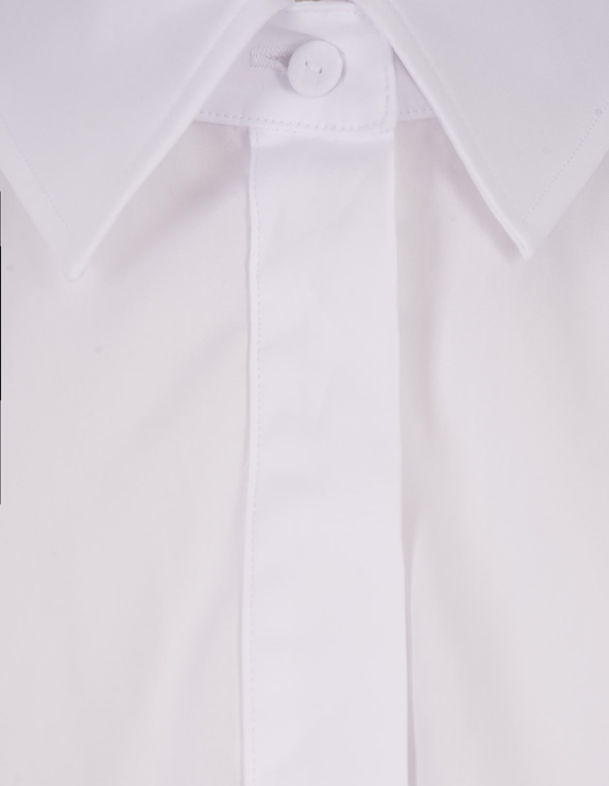 Shop Max Mara Optic White March Shirt
