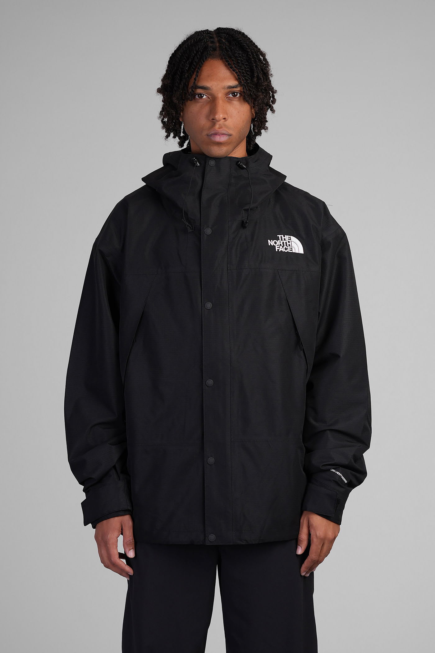 Dryvent Mono Mtn Jkt Casual Jacket In Black Polyamide