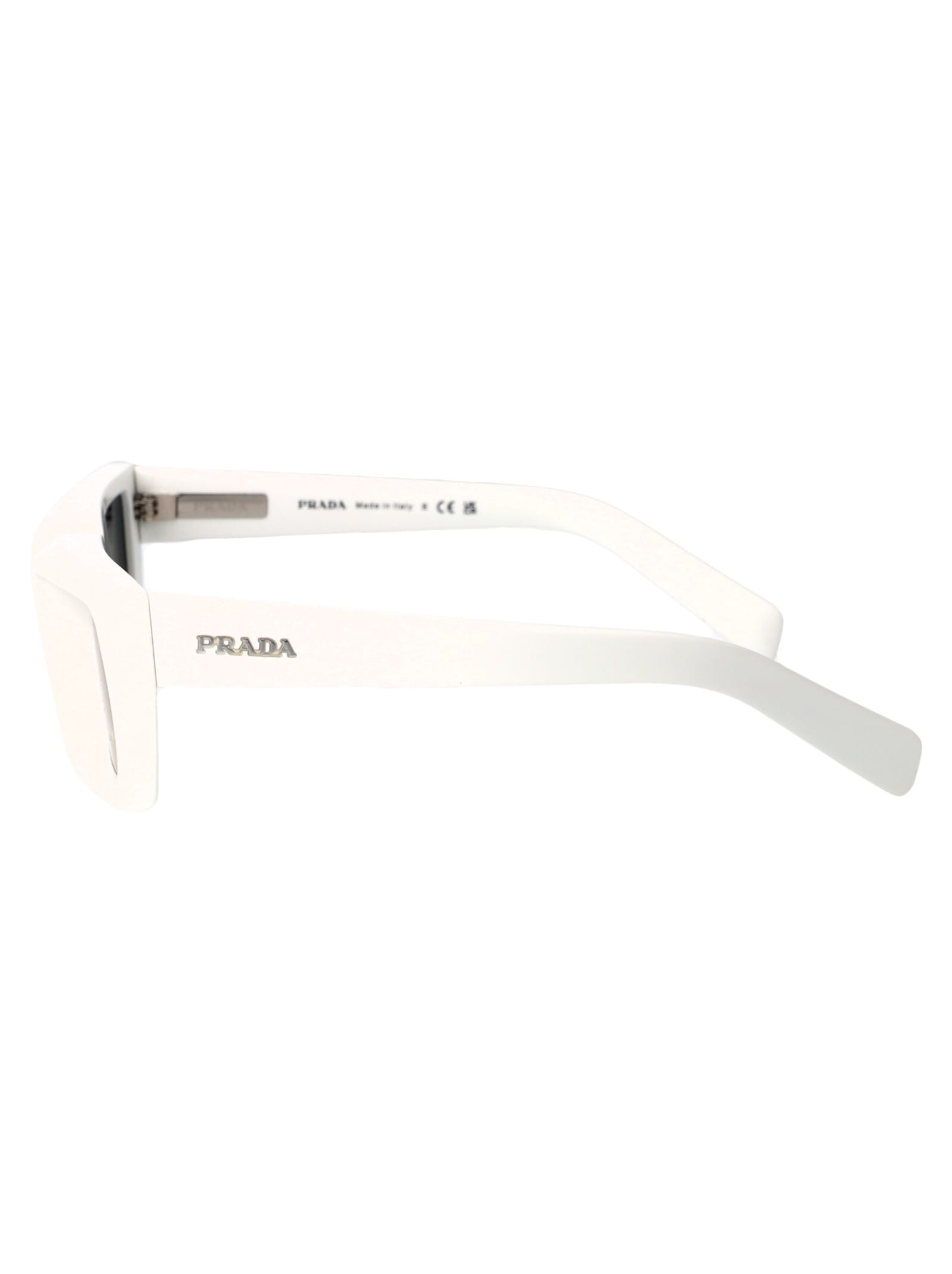 Shop Prada 0pr 24ys Sunglasses In 4615s0 White