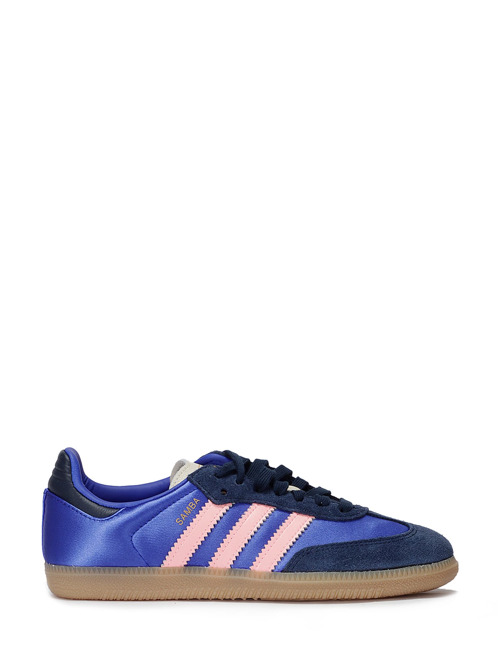 Adidas Originals Low-cut Sneakers Featuring Iconic Stripes In Blue