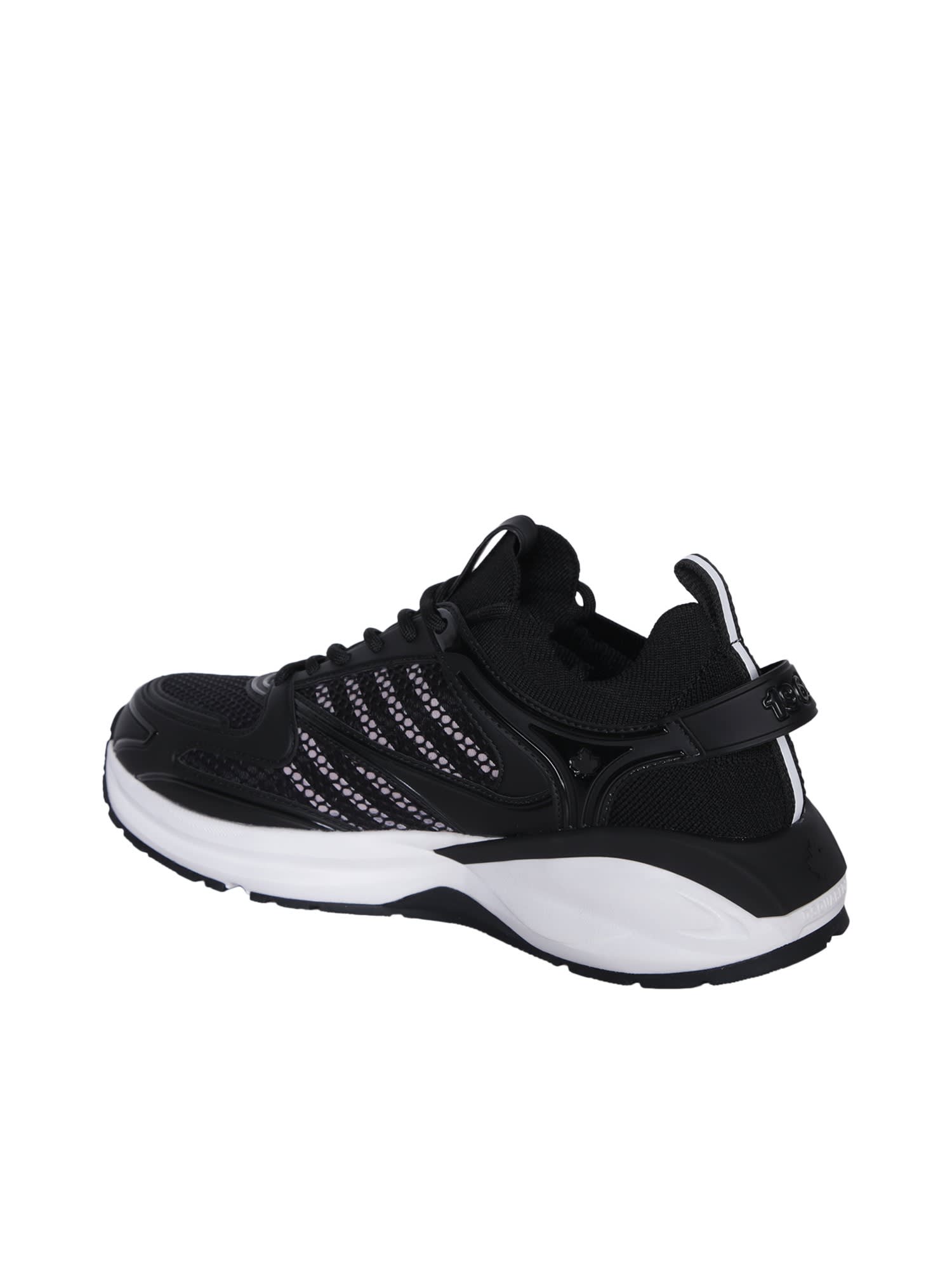 Shop Dsquared2 Dash Black Sneakers