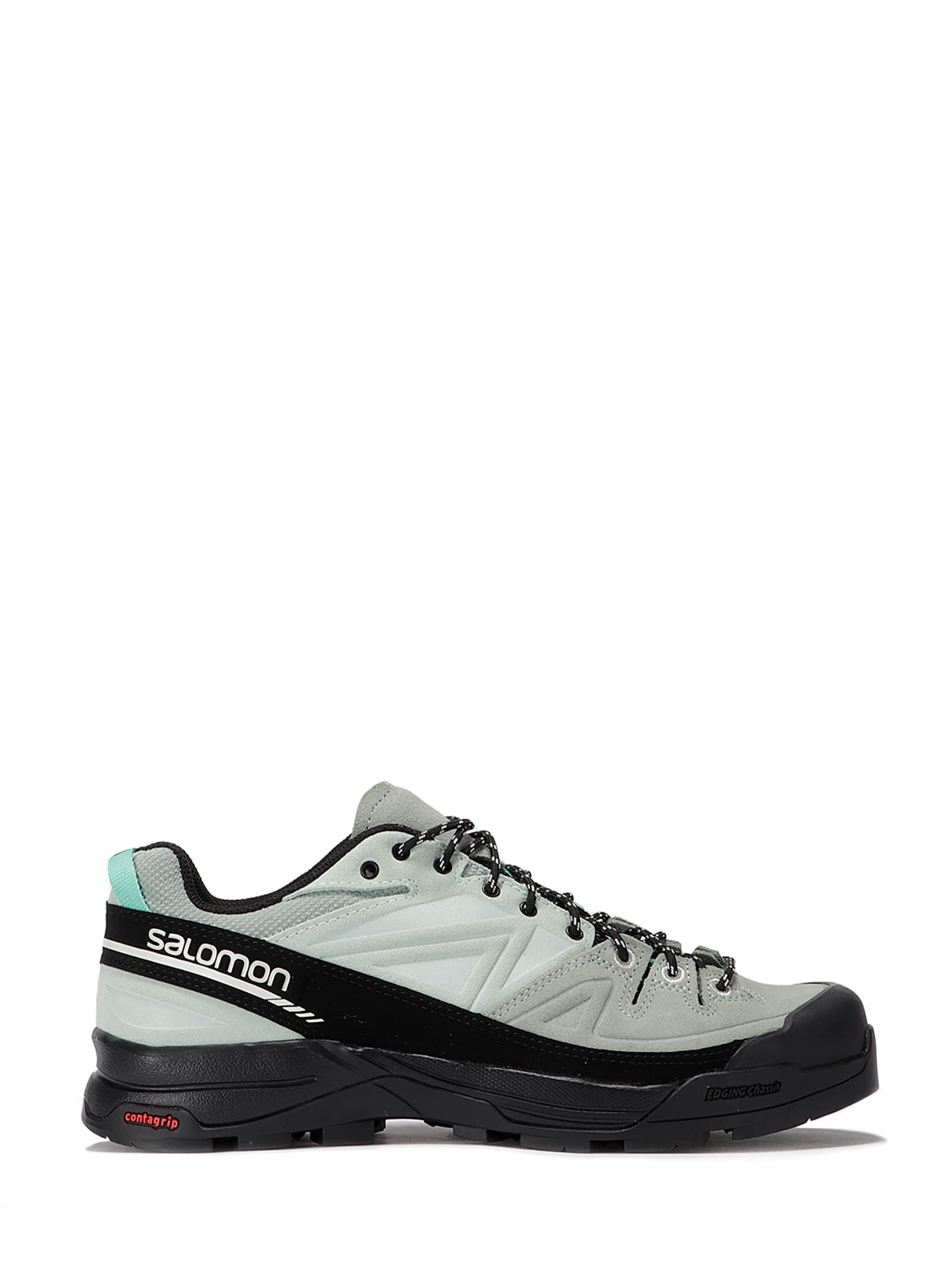 Shop Salomon X-alp Ltr In Black/green Milieu/bay