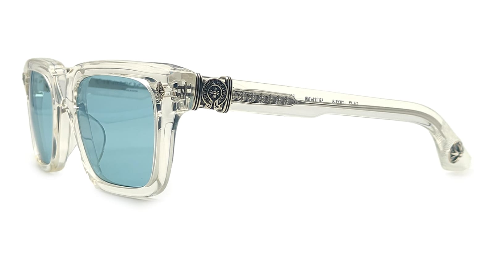Chrome Hearts Halllamanass - Crystal Sunglasses In Neutral