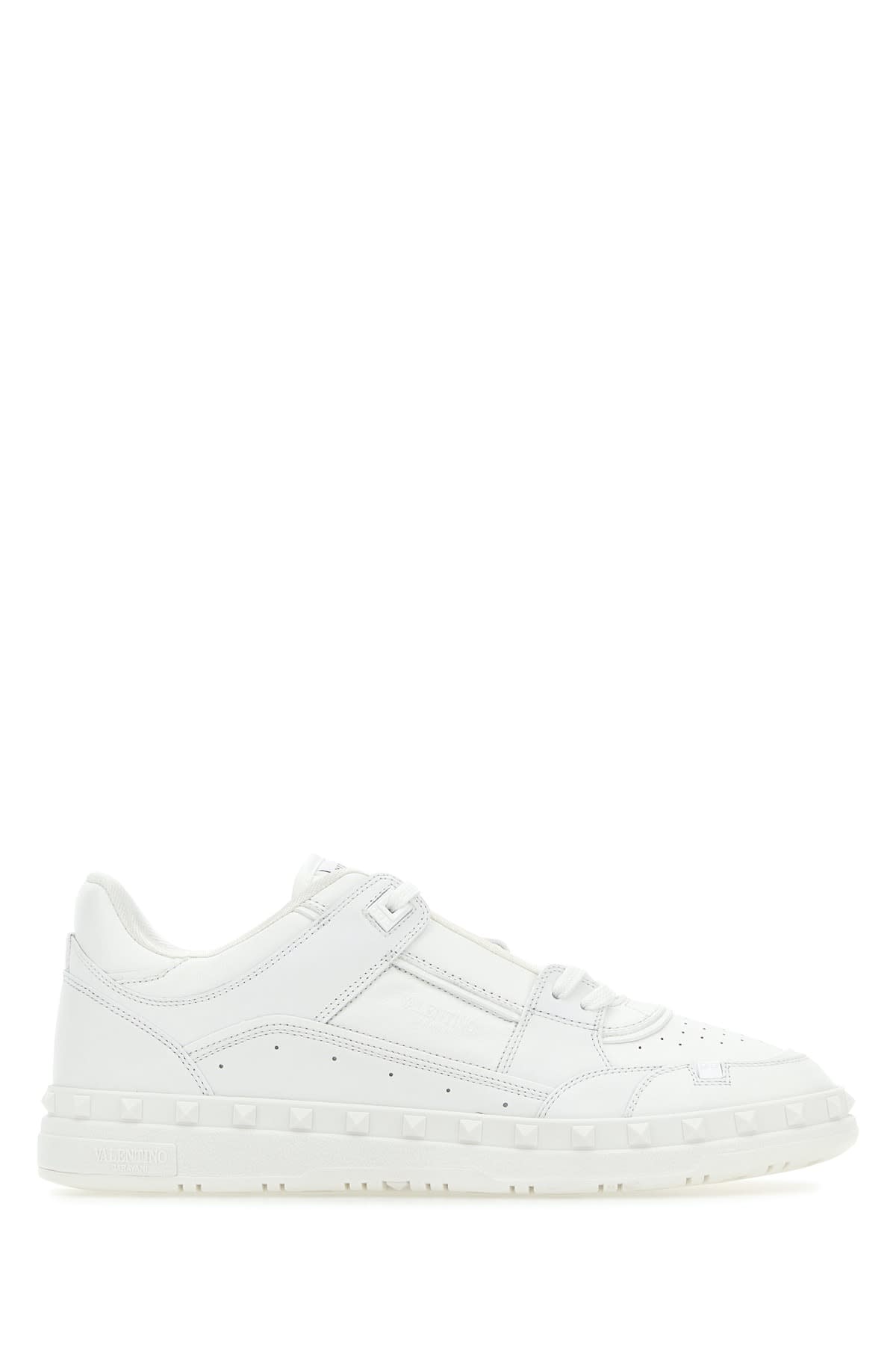 Shop Valentino Sneakers In Biancobiancobiancobianco