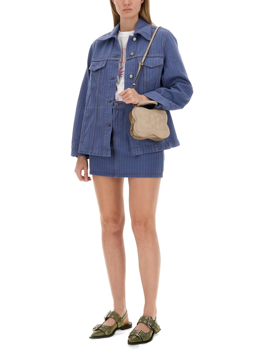 Shop Ganni Denim Jacket