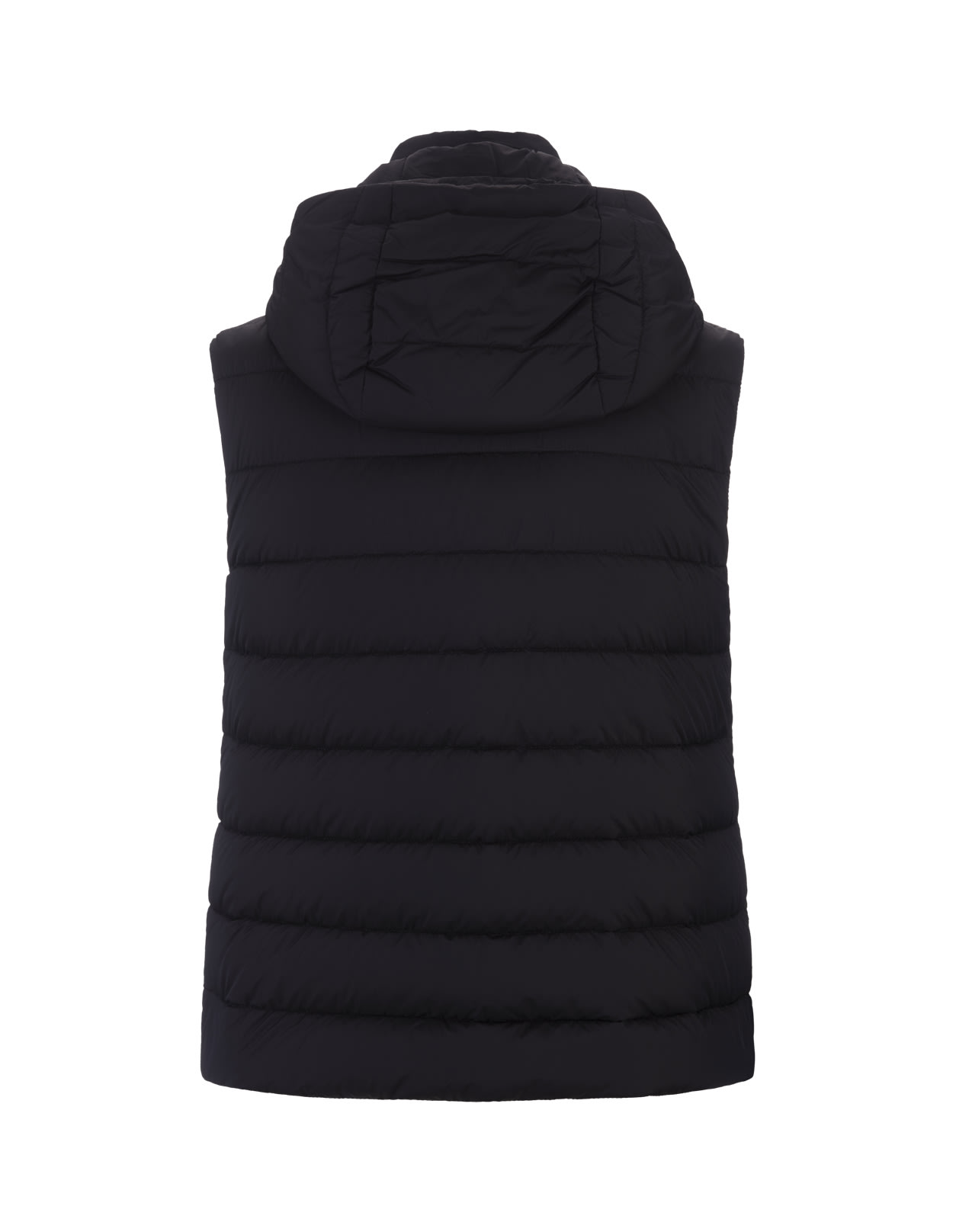 Shop Moorer Febo-s3c Padded Vest In Dark Blue