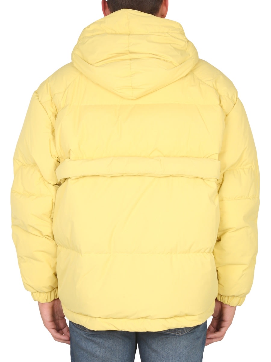 Shop K-way Clauden 2.1 Amiable Padded Jacket In Yellow