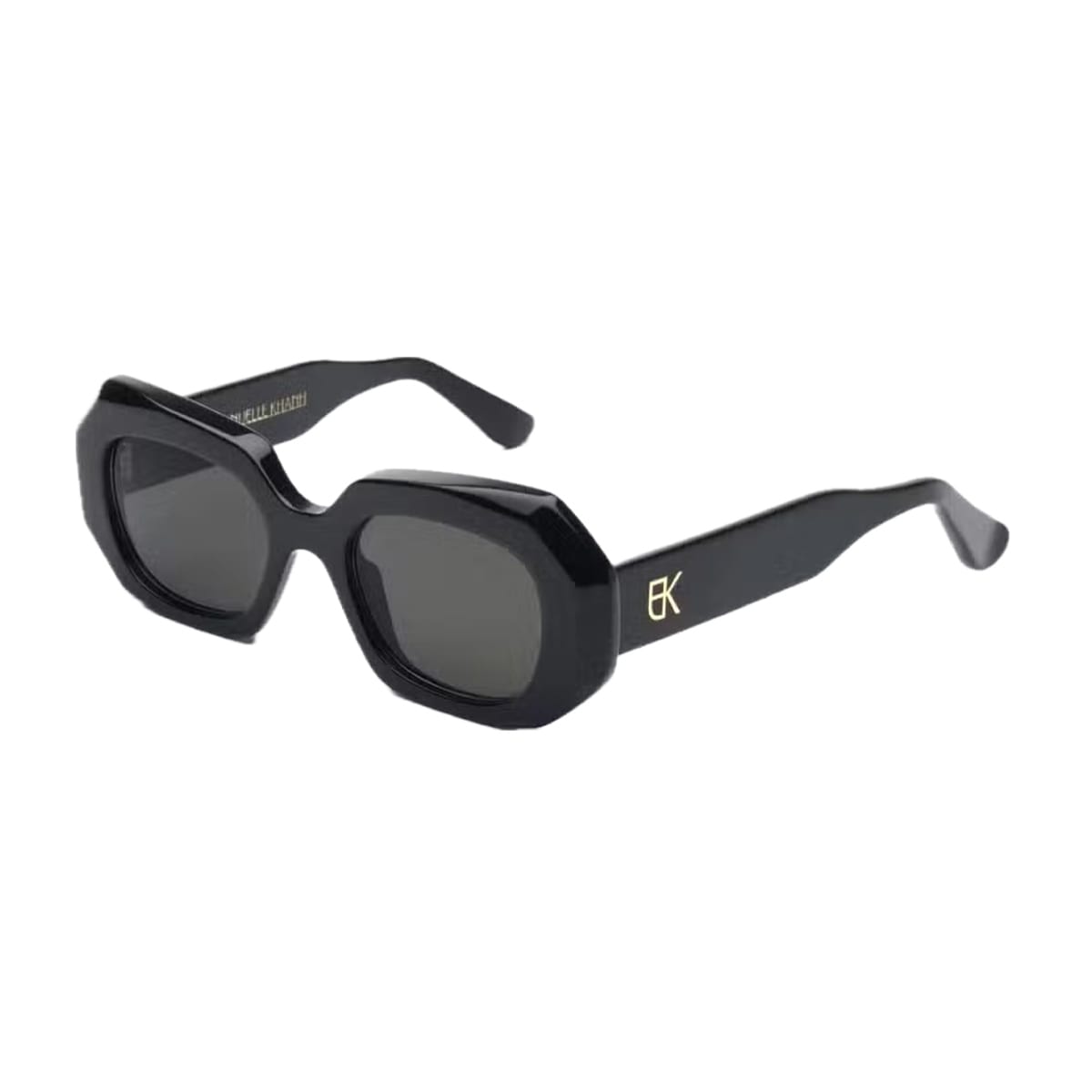 Emmanuelle Khanh Emmanuel Kahn Dixie Dixie 16 Black Noir Sunglasses In Black