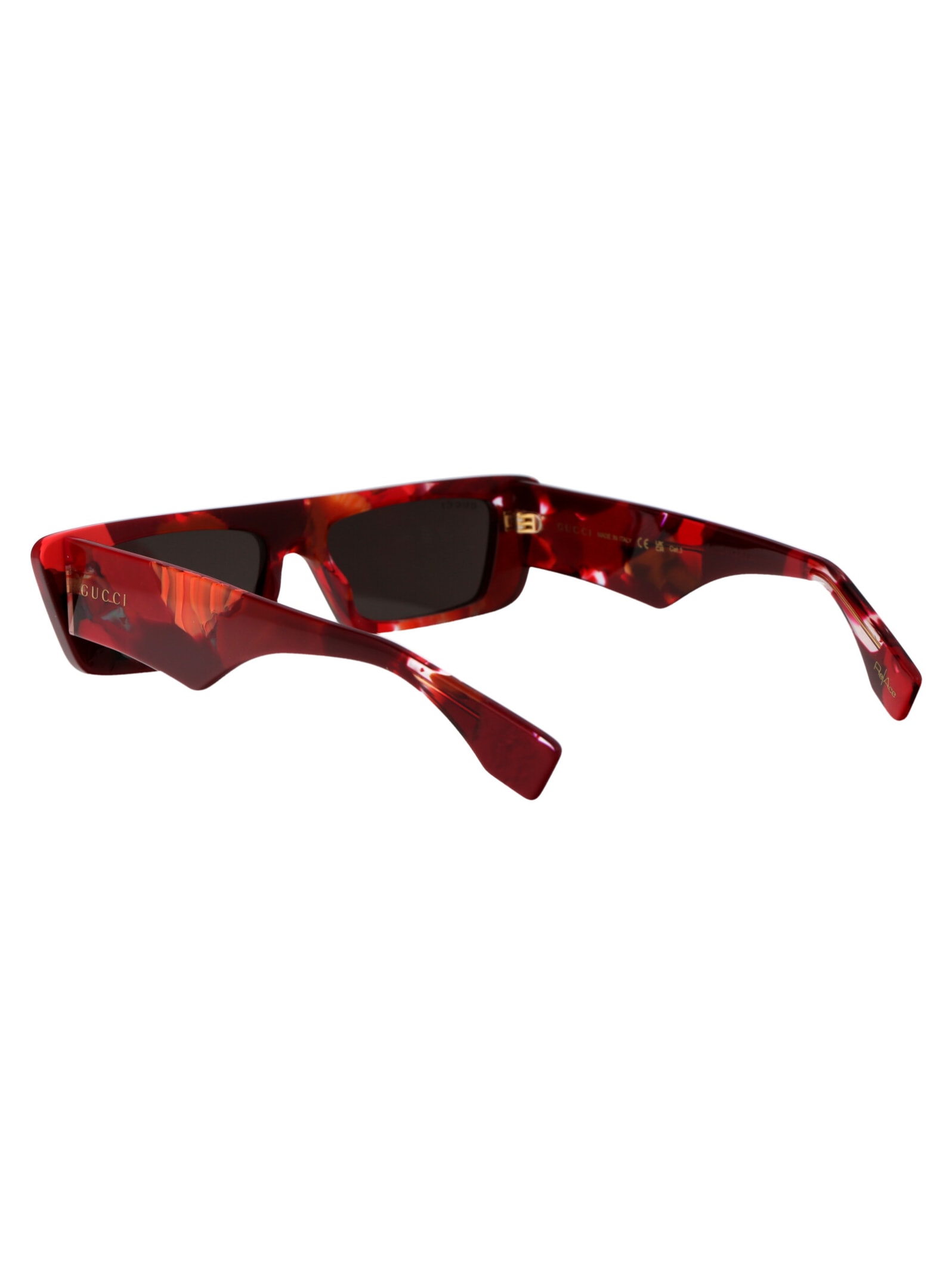 Gucci Gg1625s Sunglasses In 002 Red Red Grey