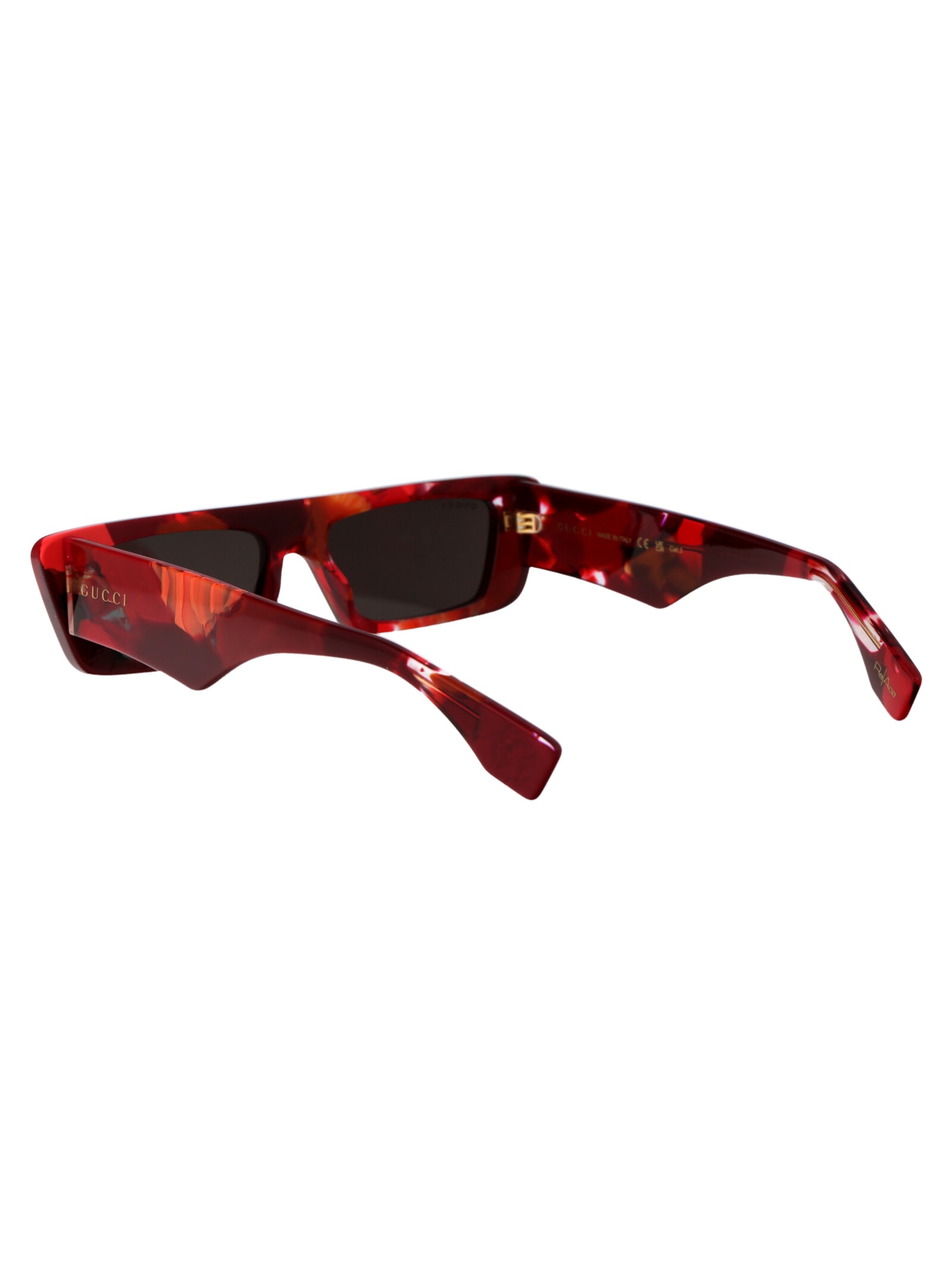 Shop Gucci Gg1625s Sunglasses In 002 Red Red Grey