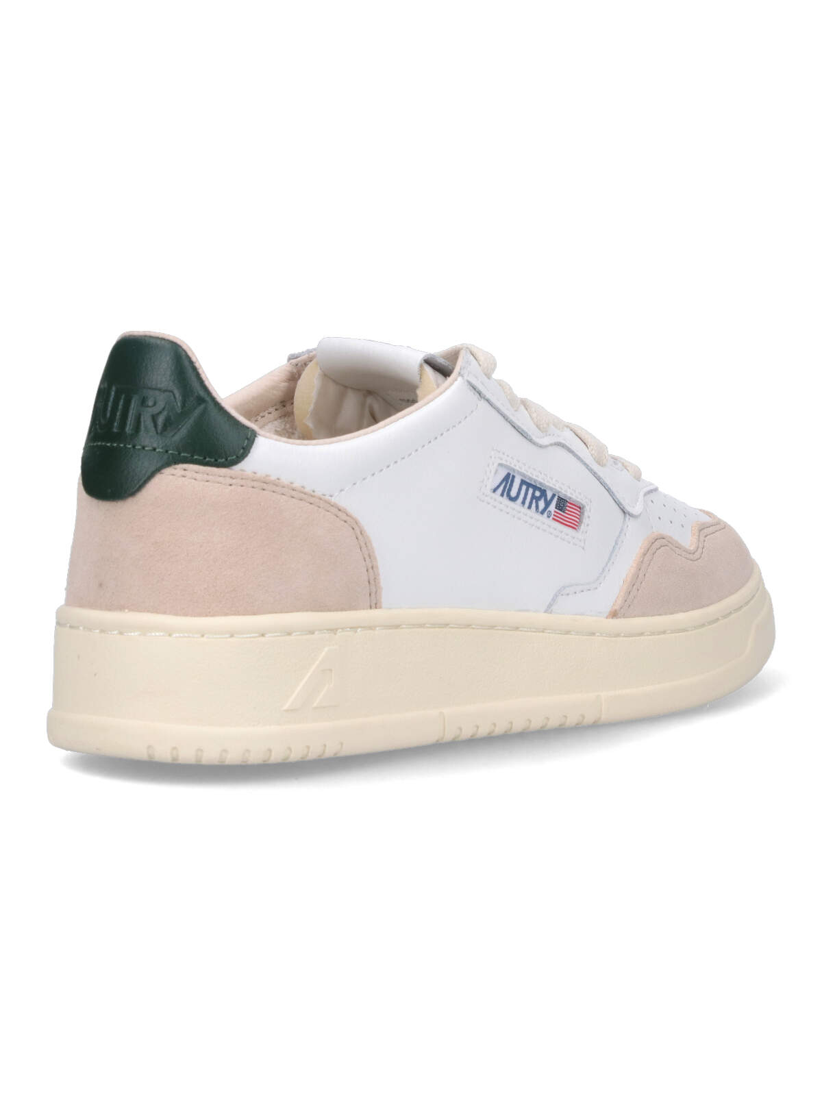 Shop Autry Medialist Low Sneakers In White