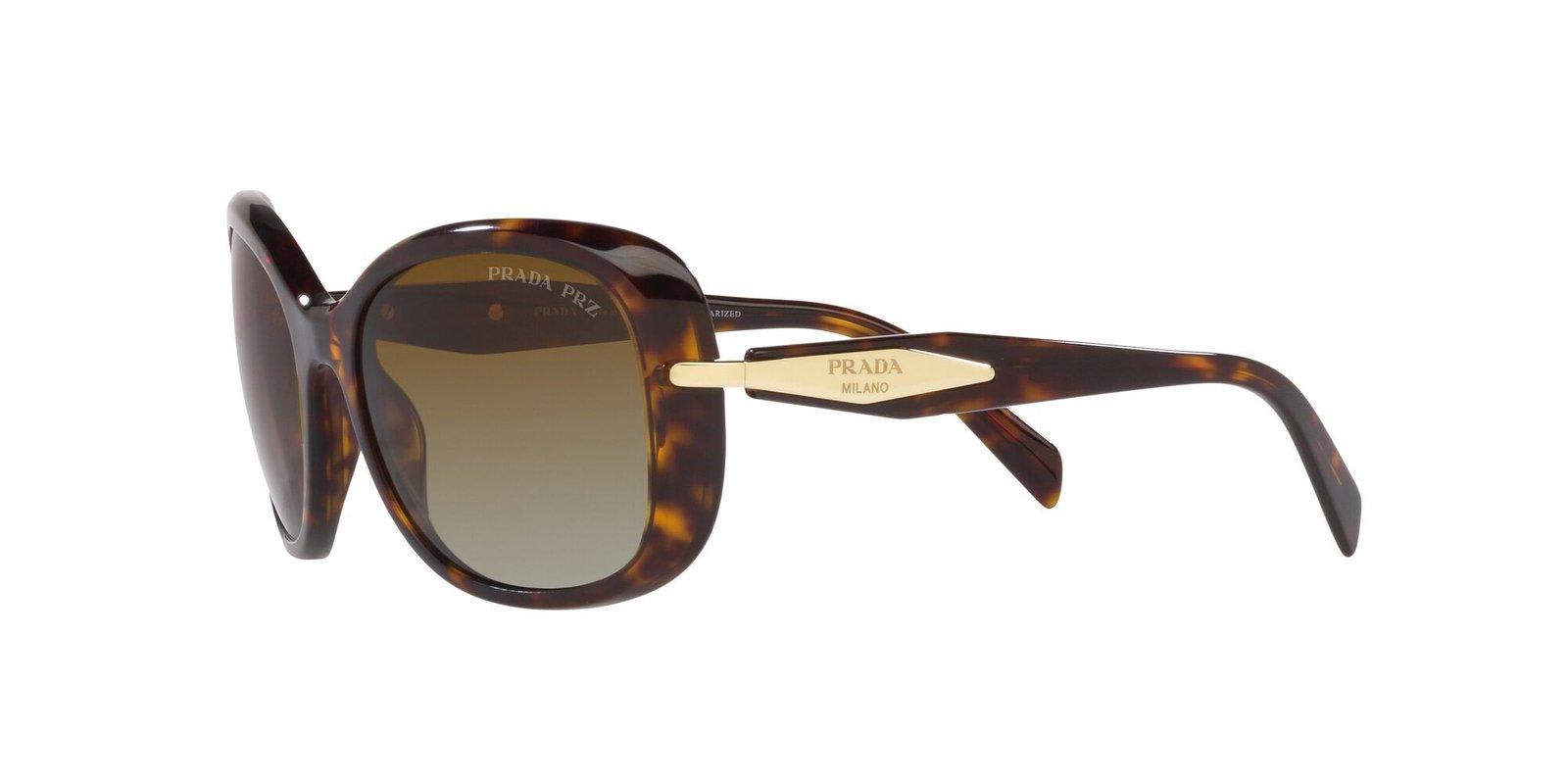 Shop Prada Cat-eye Frame Sunglasses In 2au6e1