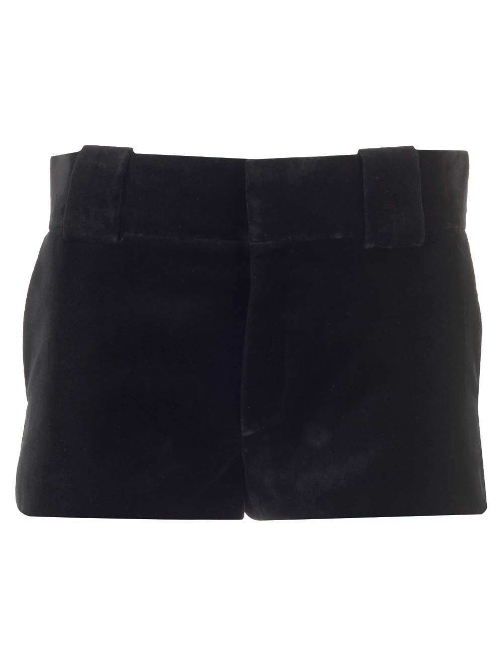 Chloé Tailored Velvet Mini Shorts - Chloé - Modalova