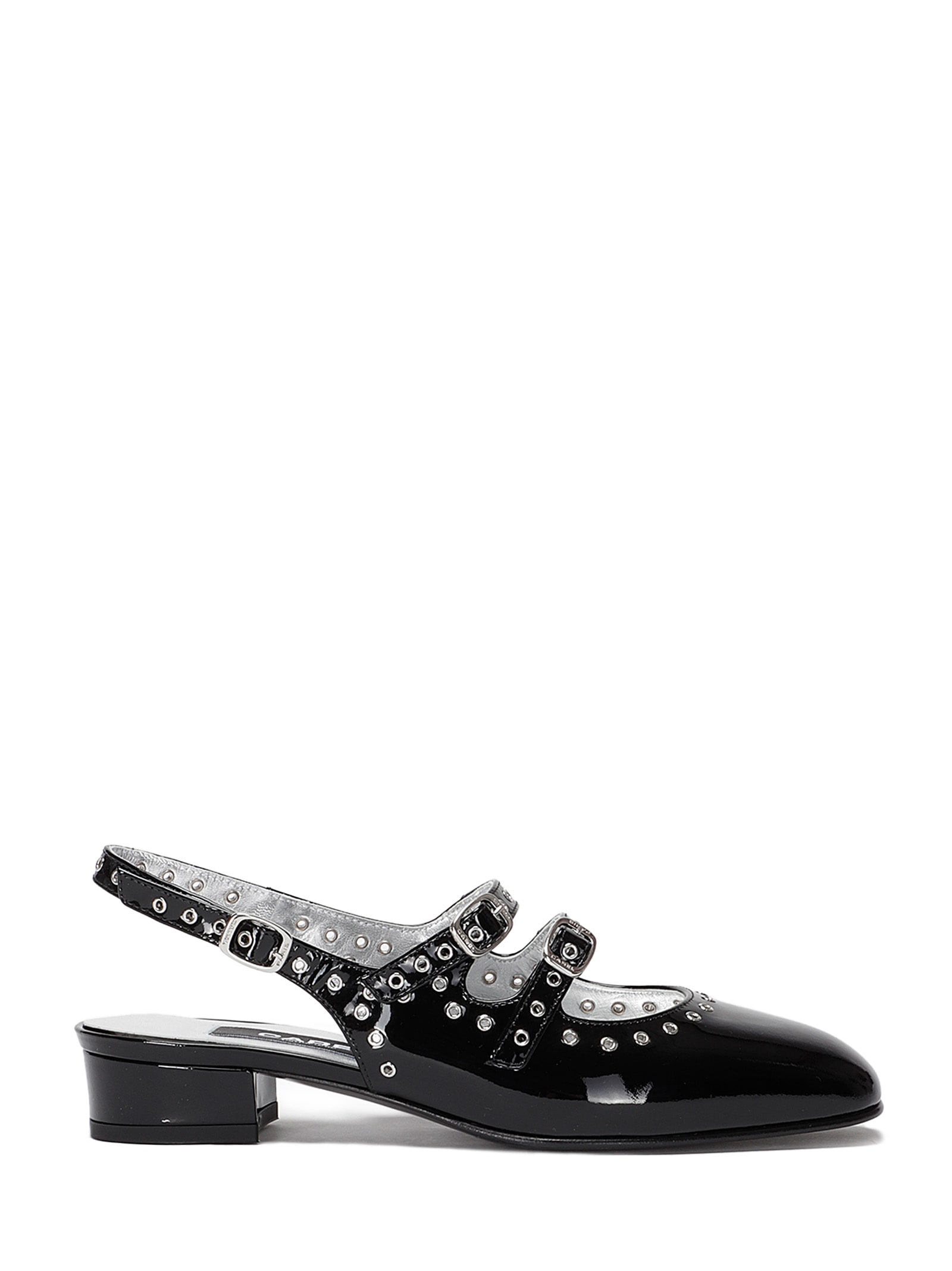 Shop Carel Queen In Black Patent Leather