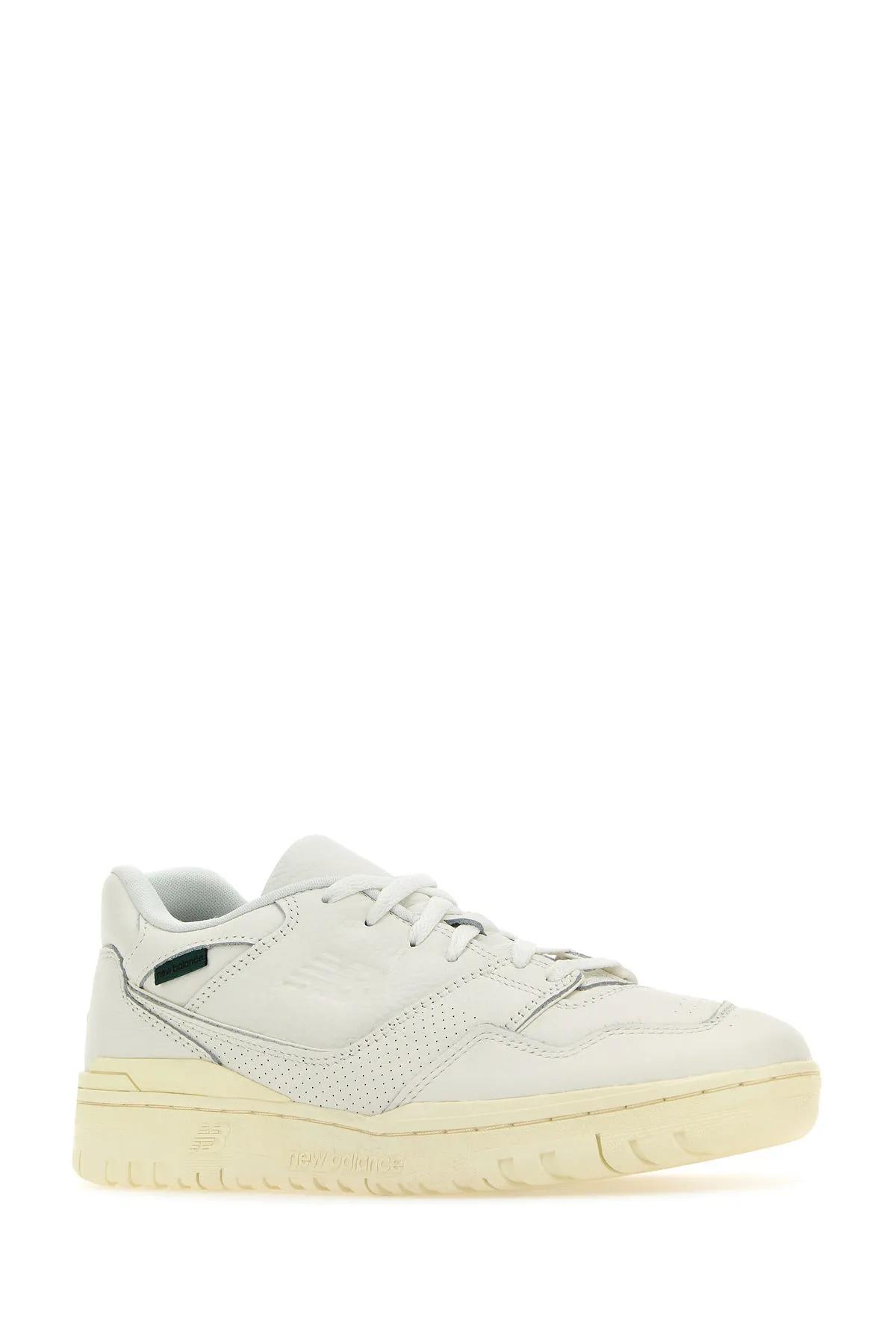 New Balance 327 Man Sneakers White Size 9 Leather In Sea Salt