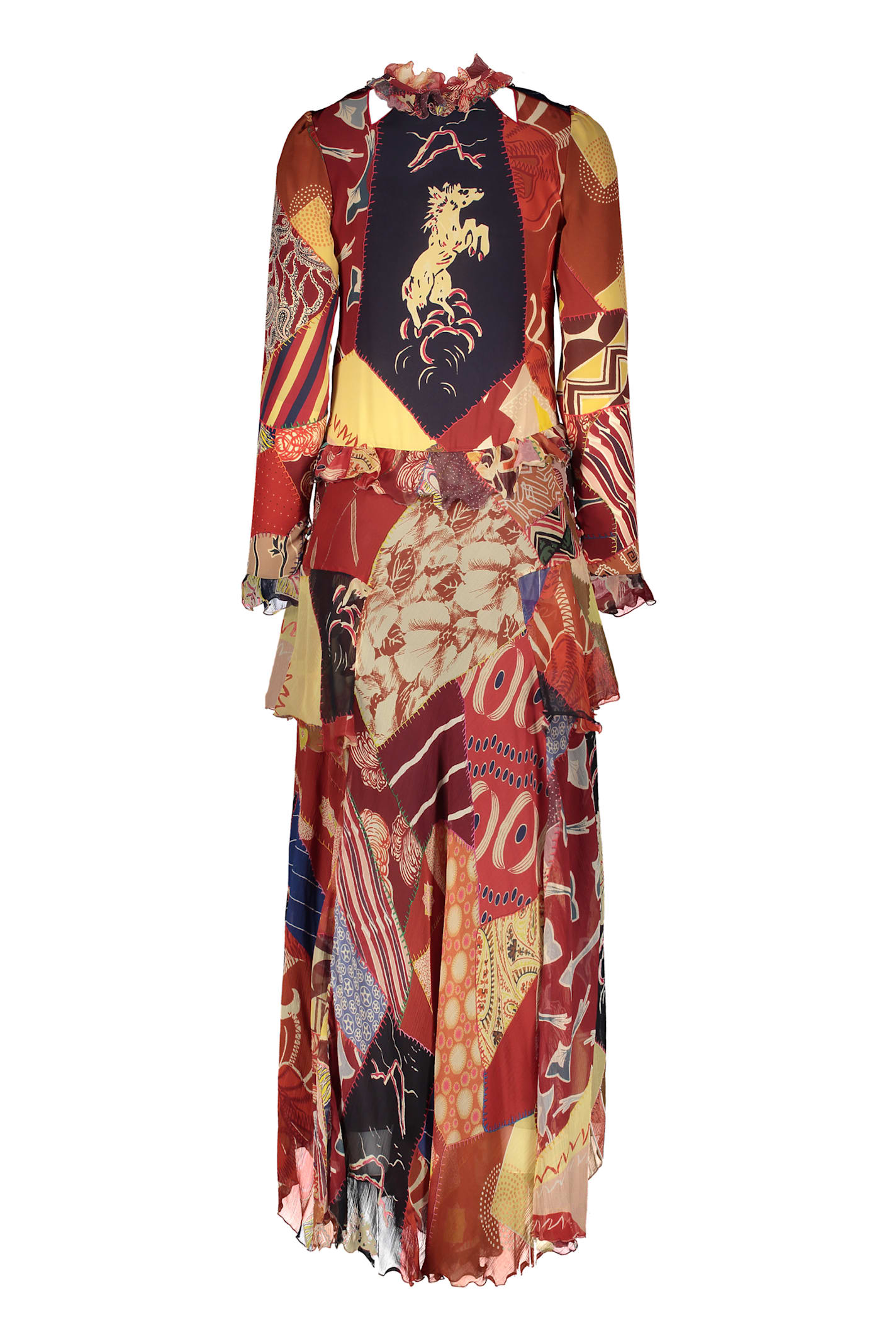 ETRO SILK MAXI DRESS 