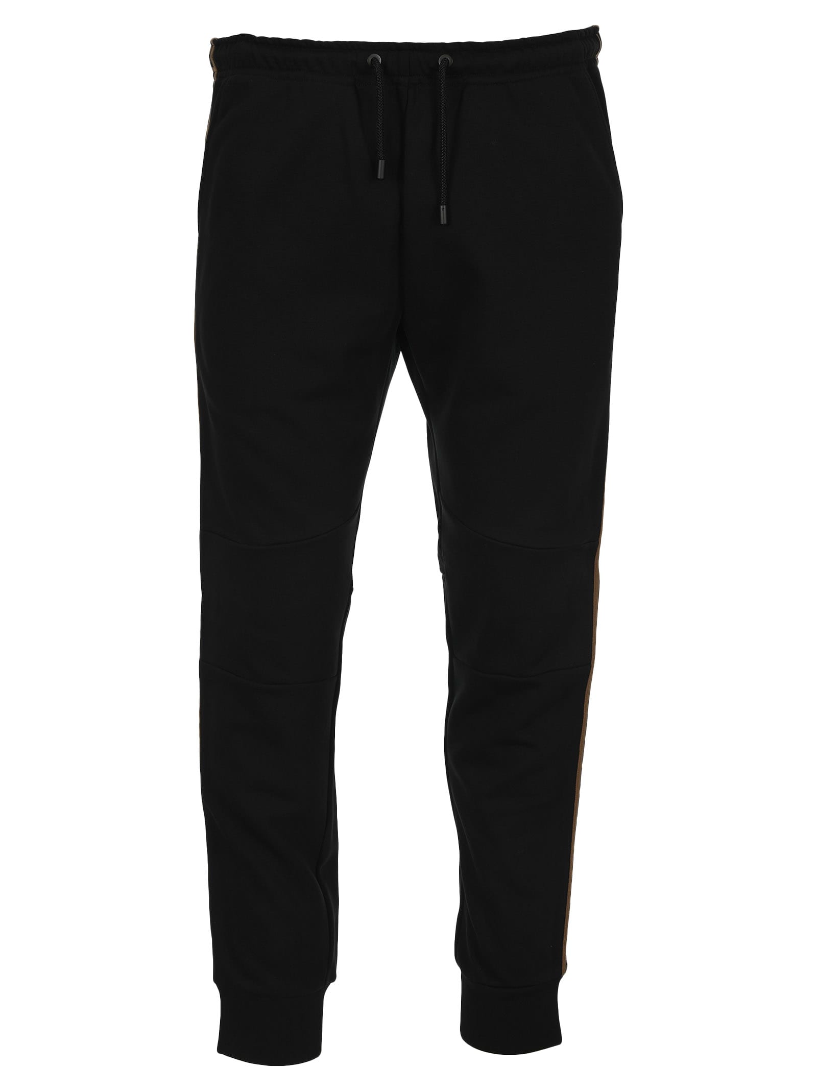 Fendi Logo Band Track Pants In Black